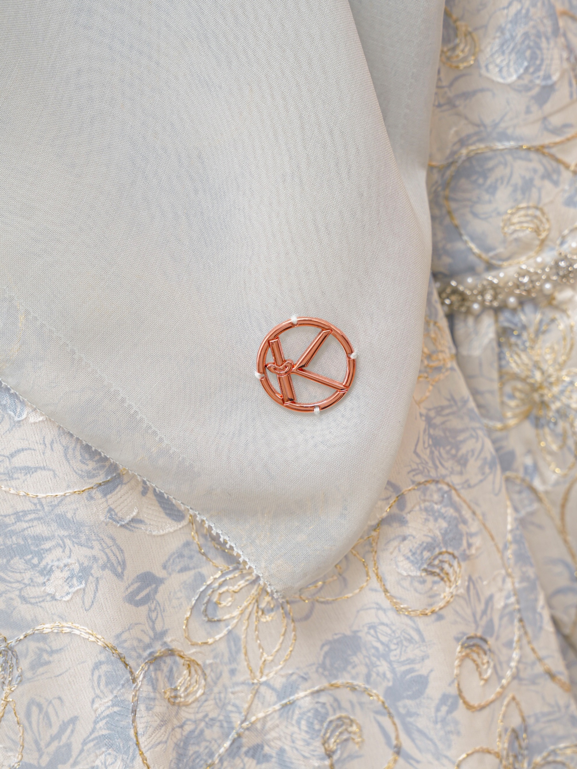 Gea Plain Hijab Cloud