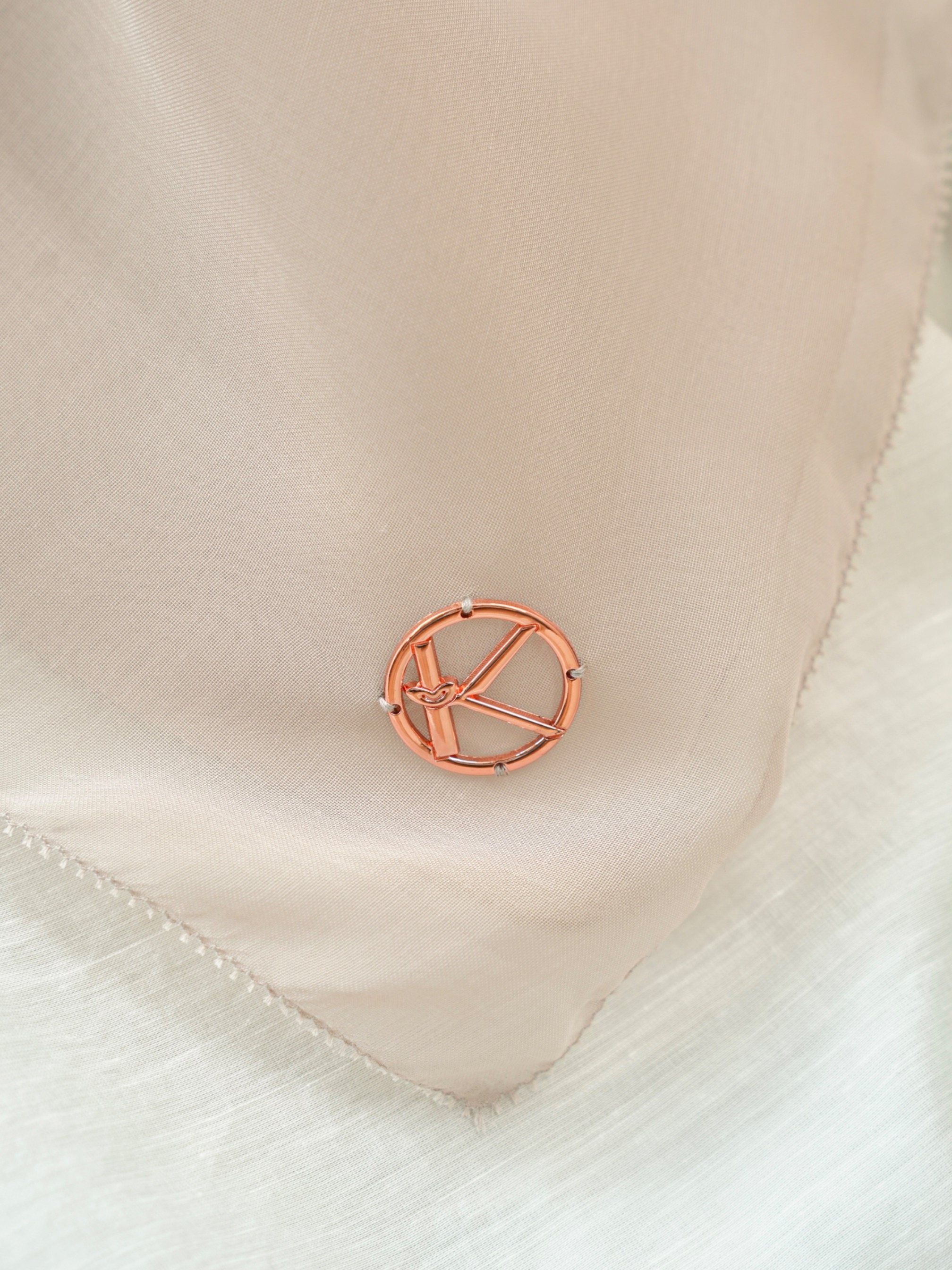 Gea Plain Hijab Khaki