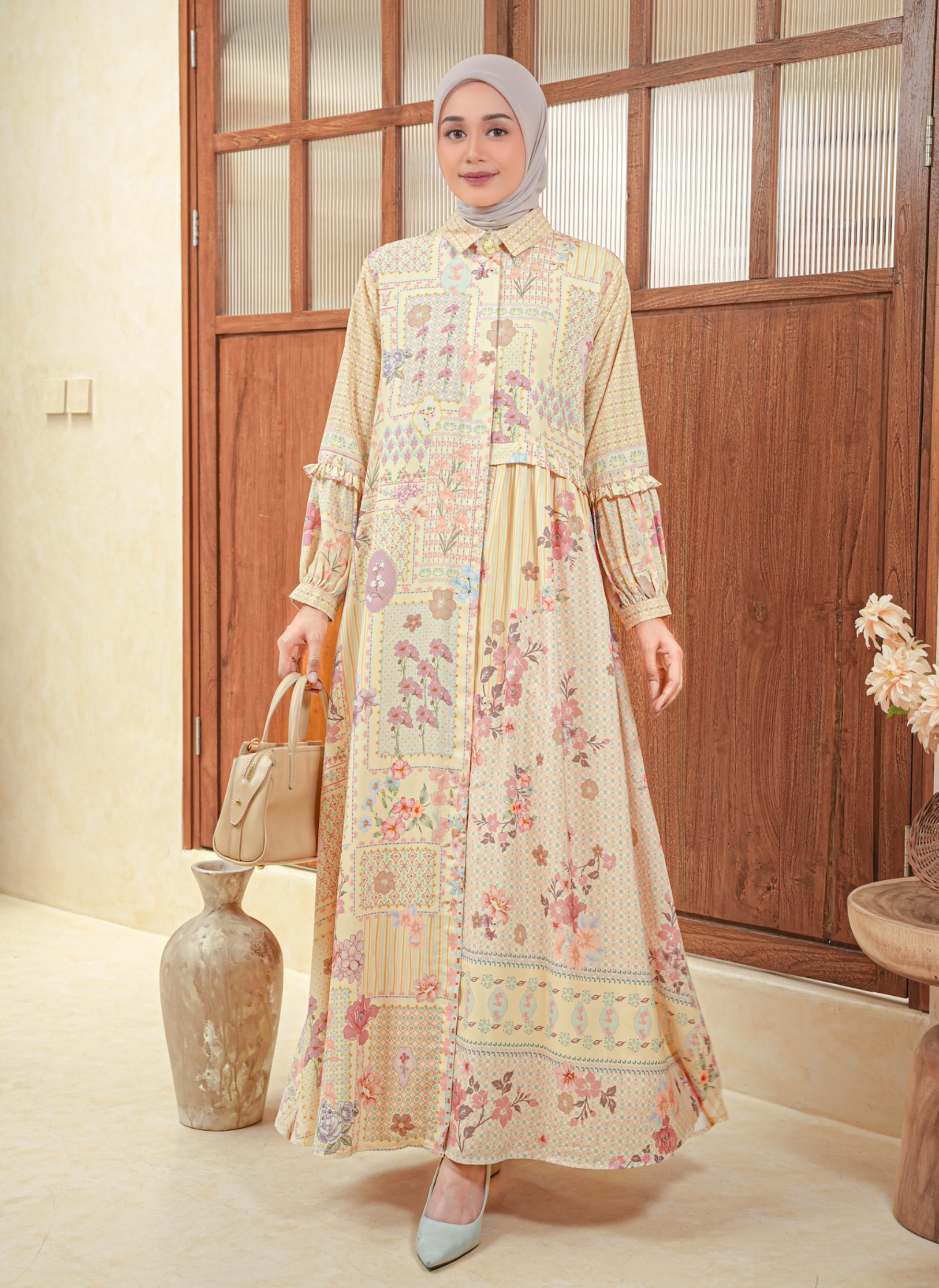 Sadira Dress Canary
