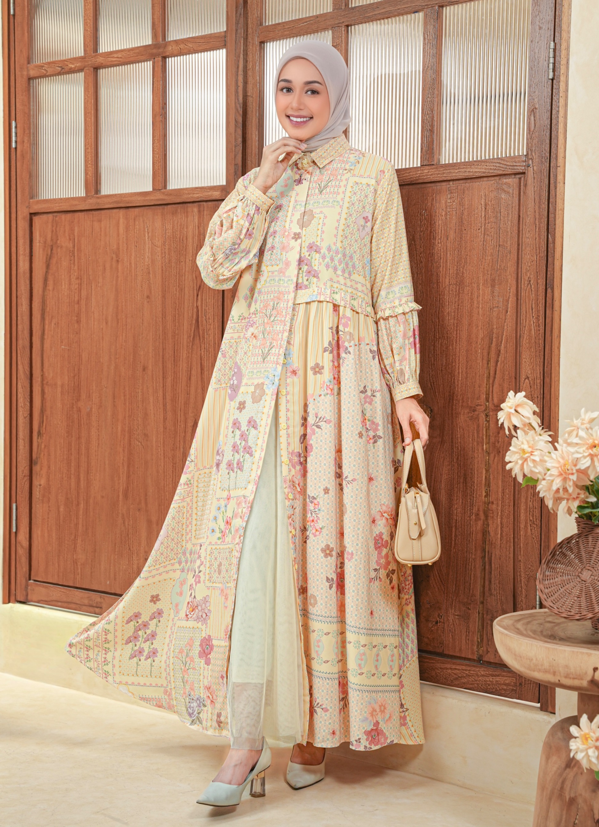 Sadira Dress Canary
