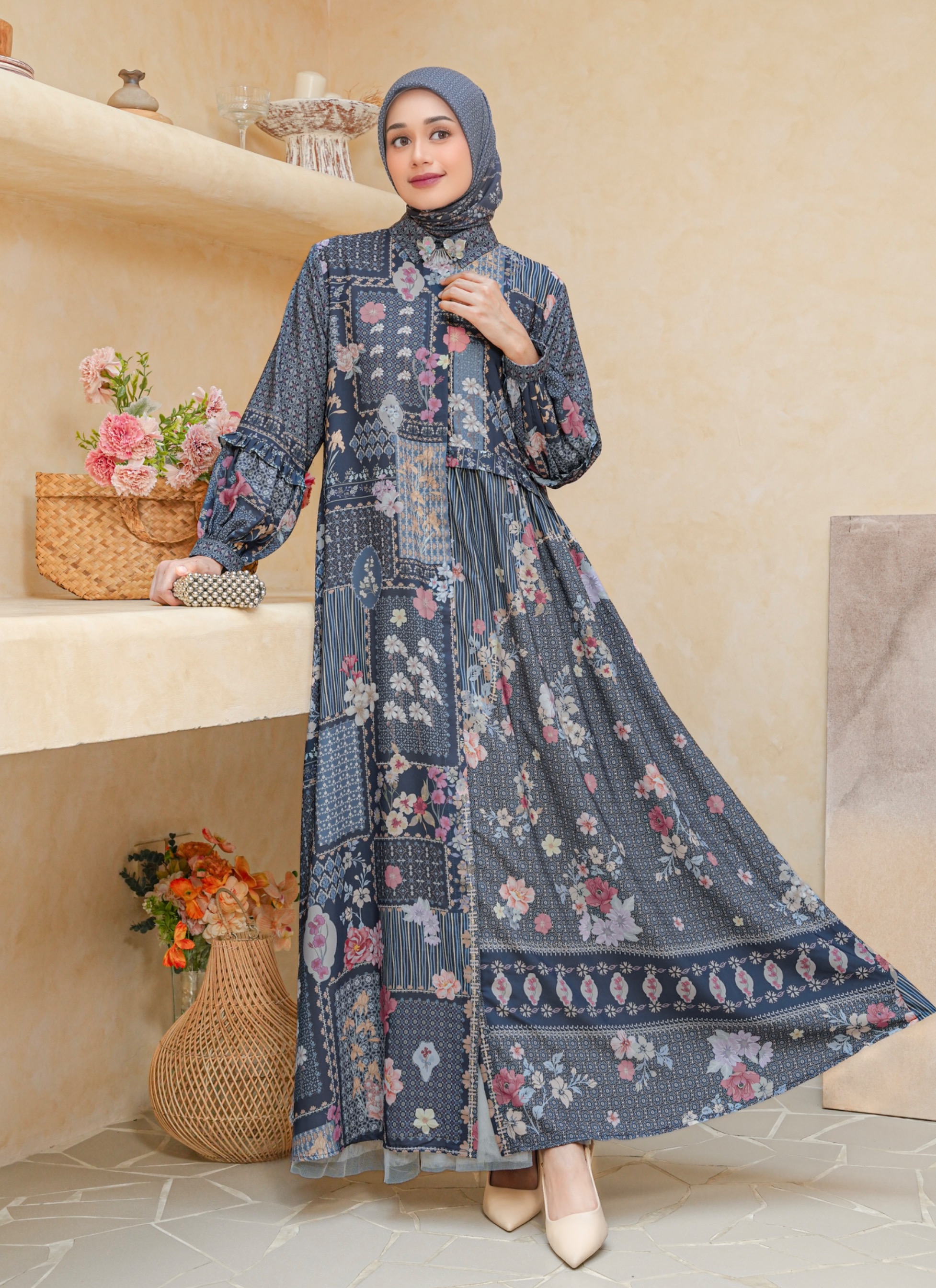 Sadira Dress Lagoon