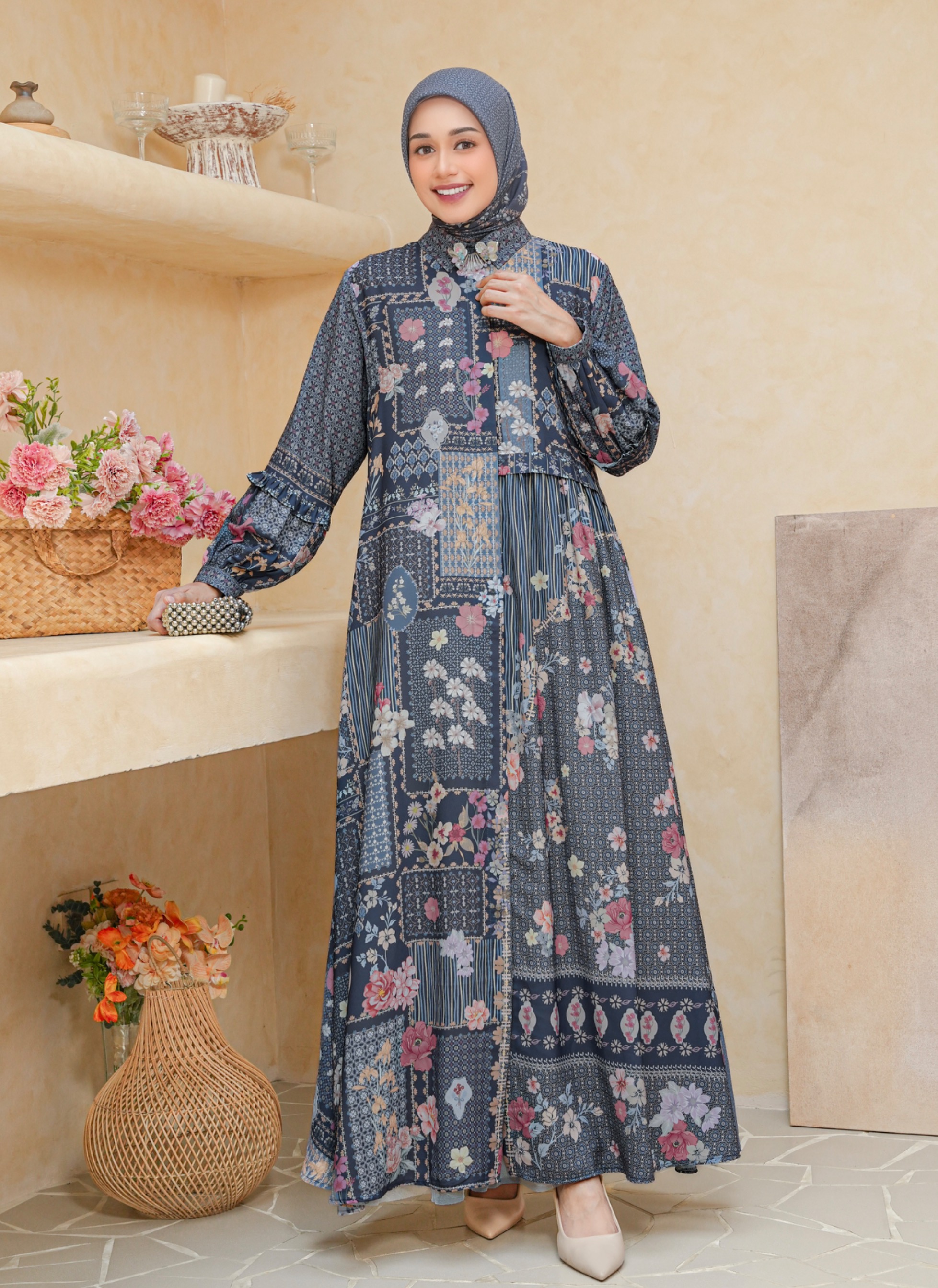 Sadira Dress Lagoon