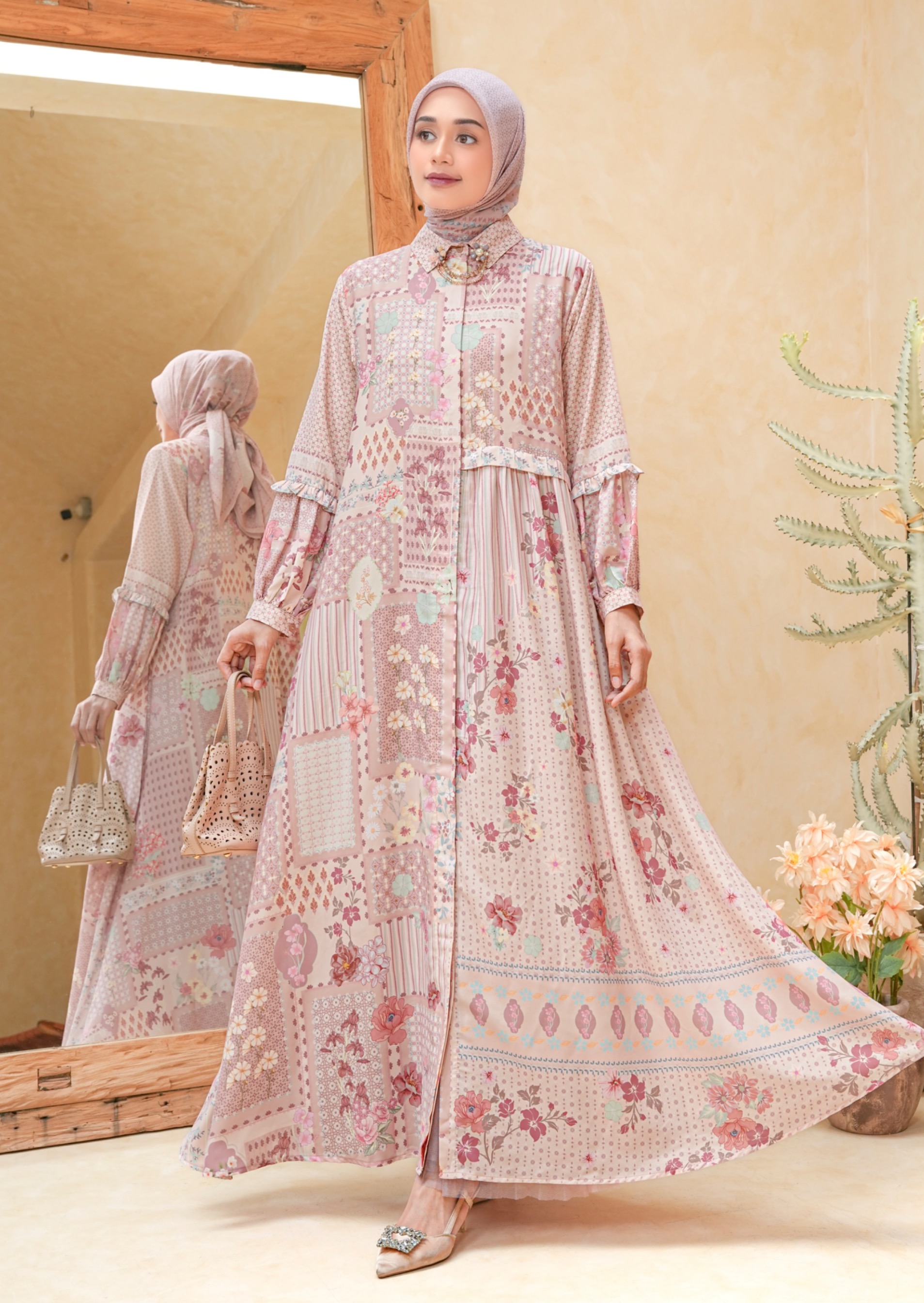 Sadira Dress Dusty