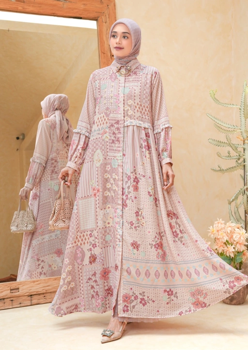 Image of Sadira Dress Dusty
