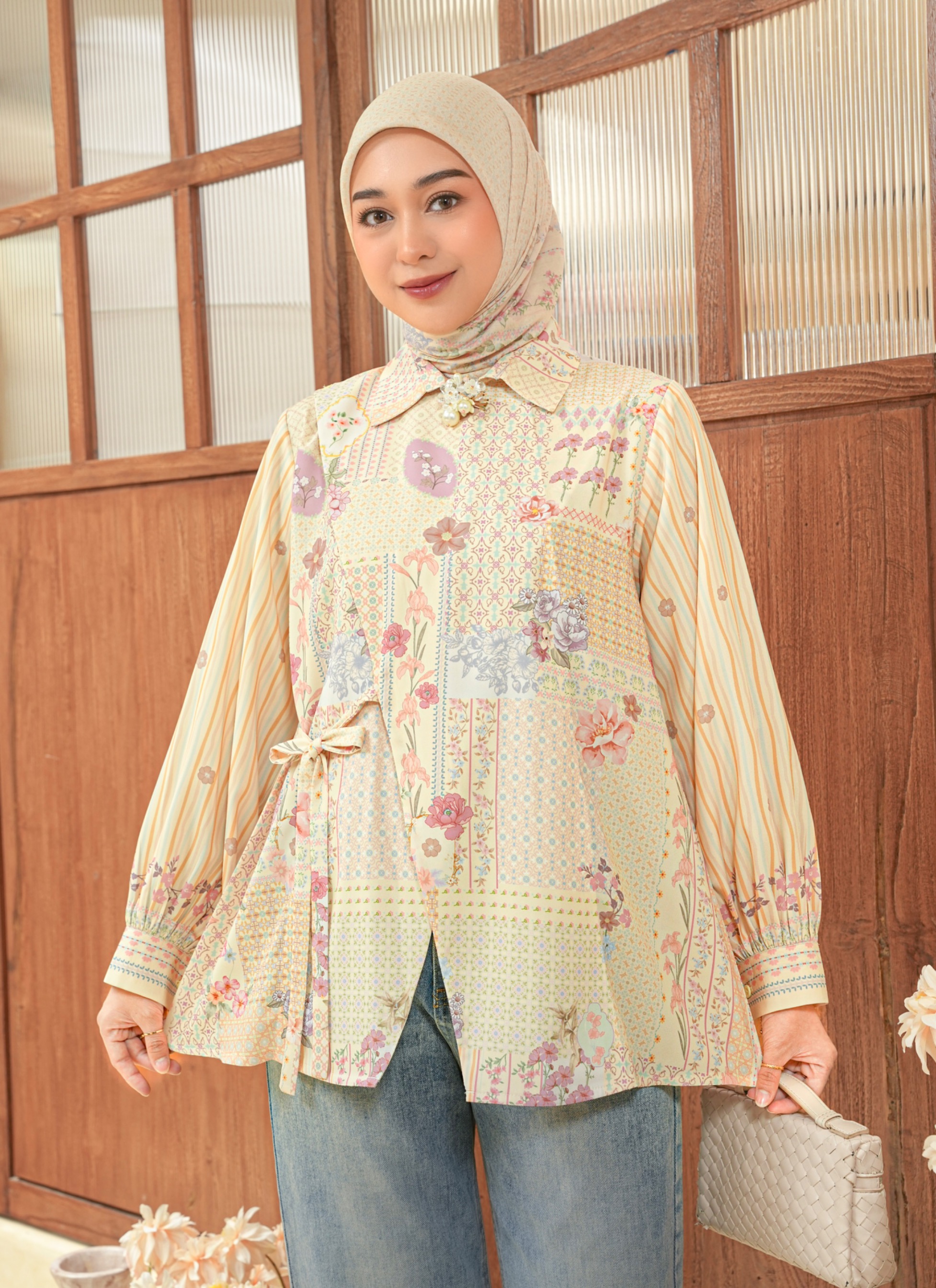 Sadira Blouse Canary