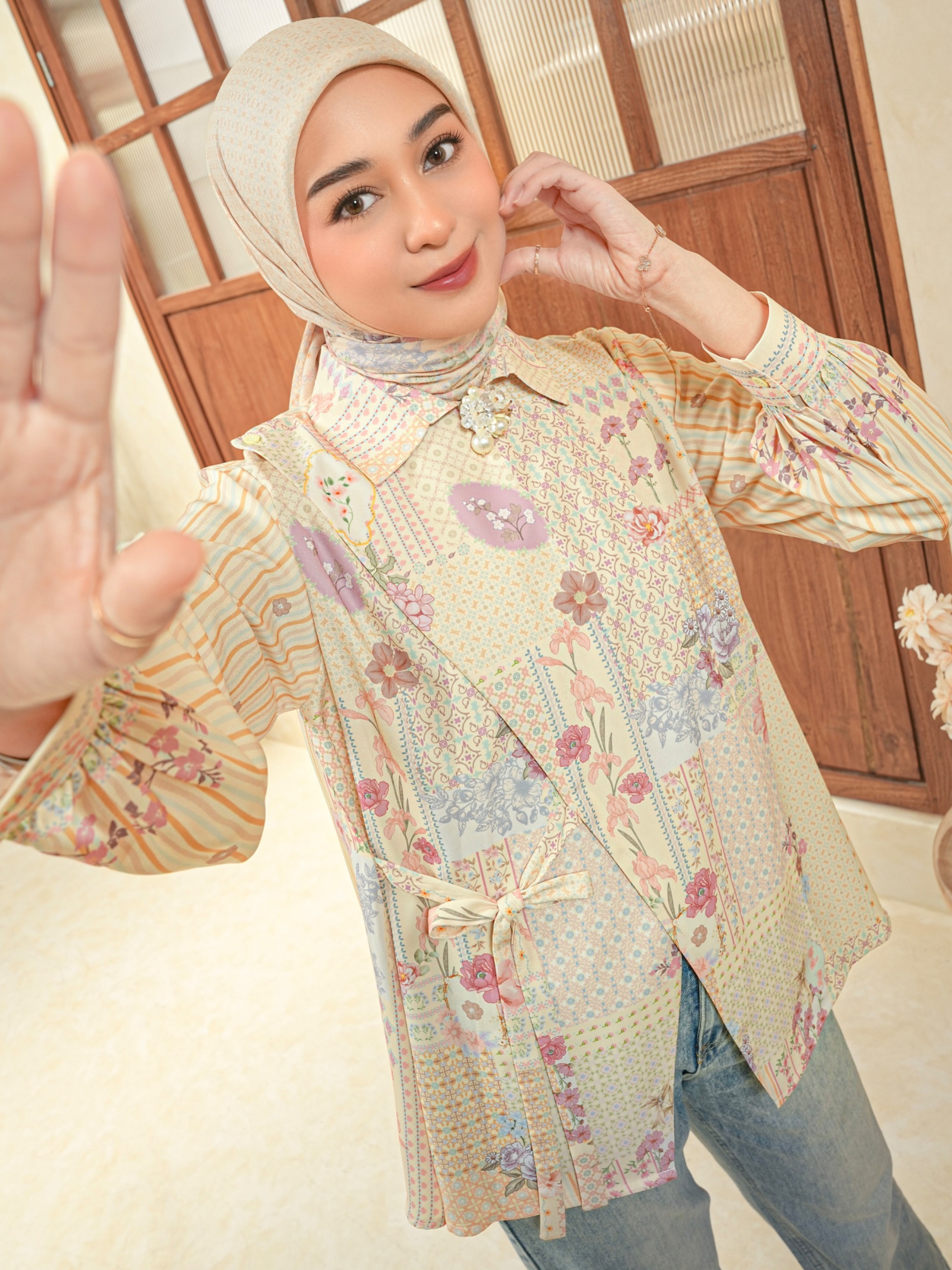 Sadira Blouse Canary