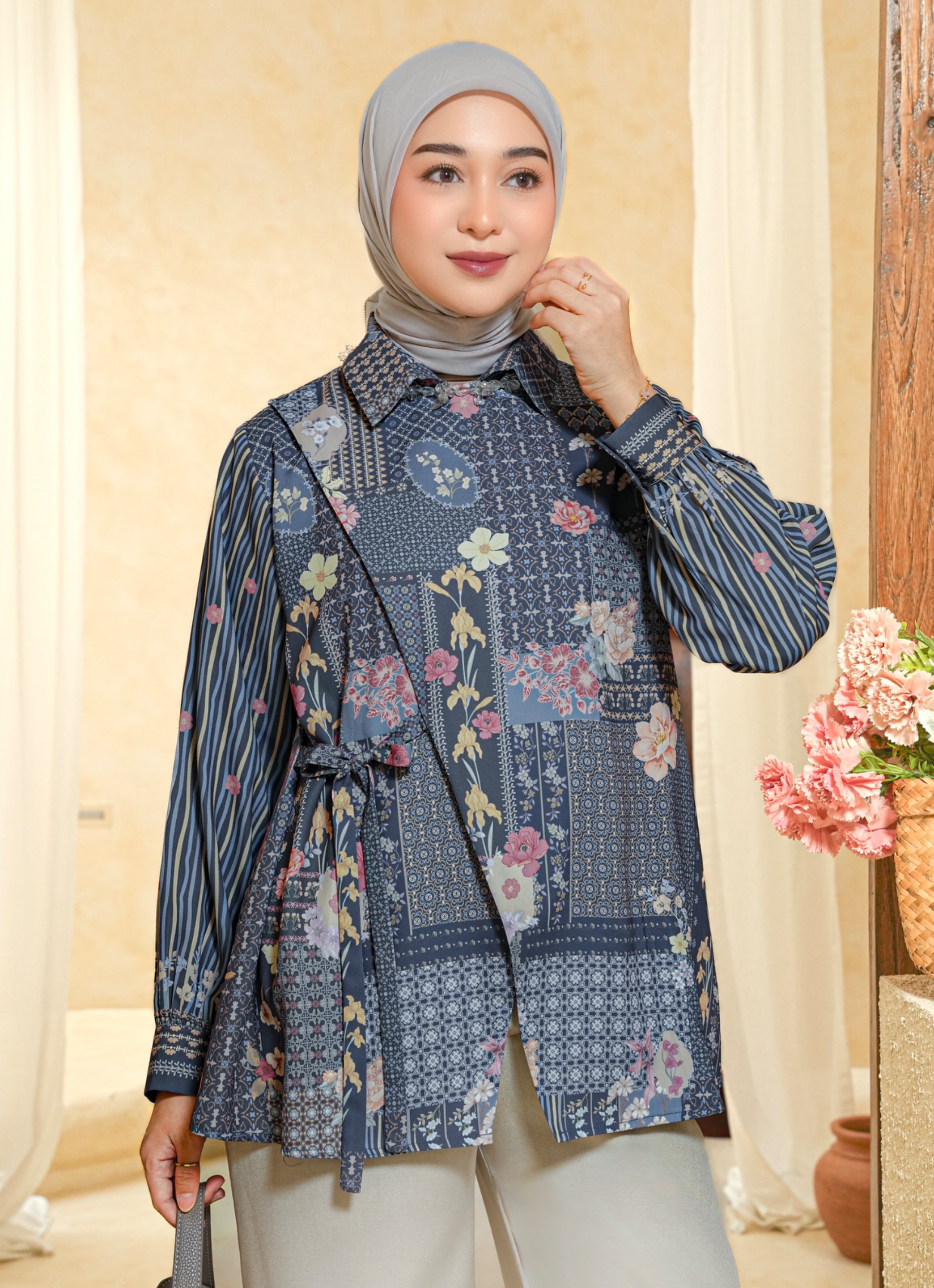 Sadira Blouse Lagoon