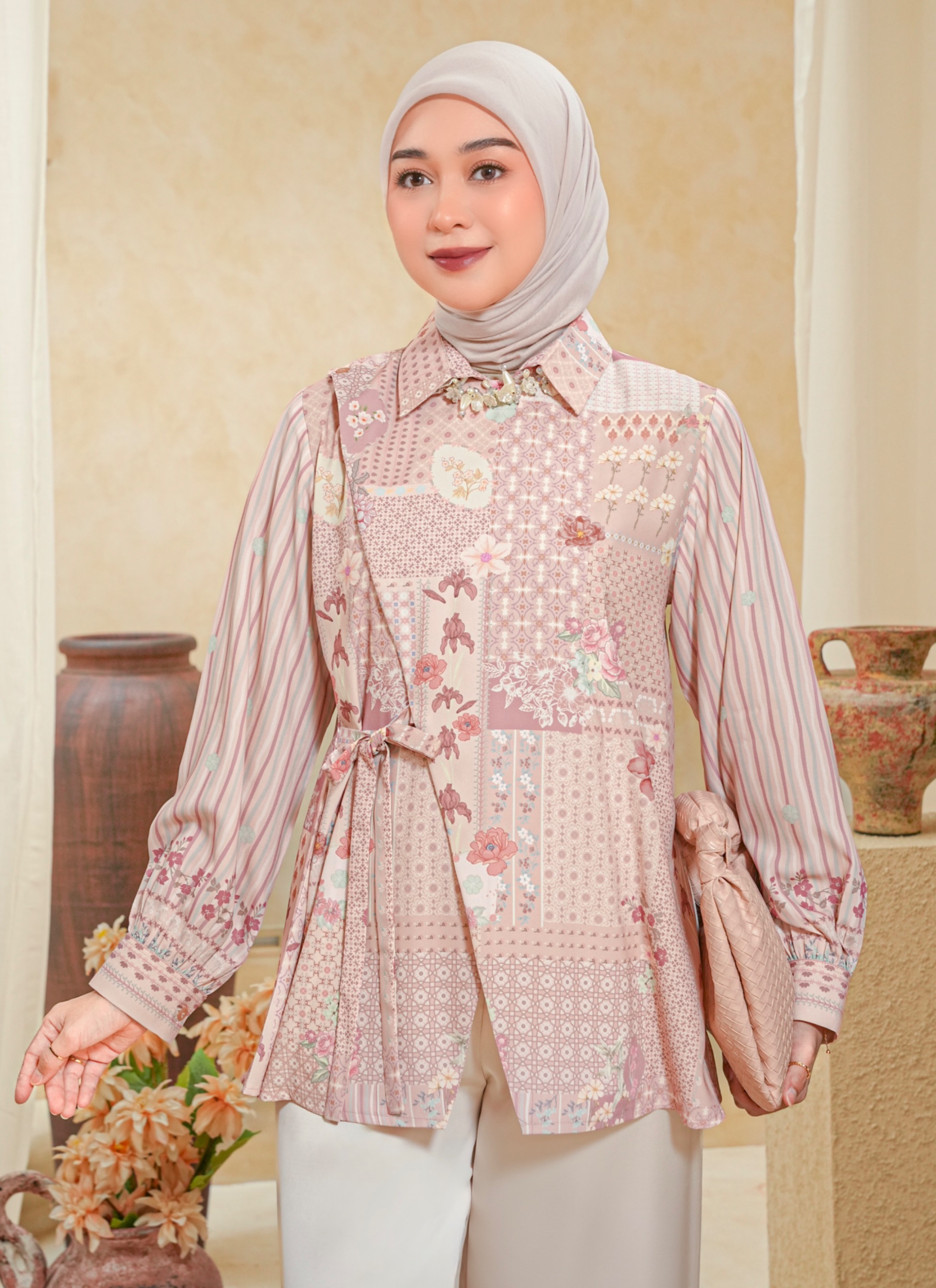 Sadira Blouse Dusty