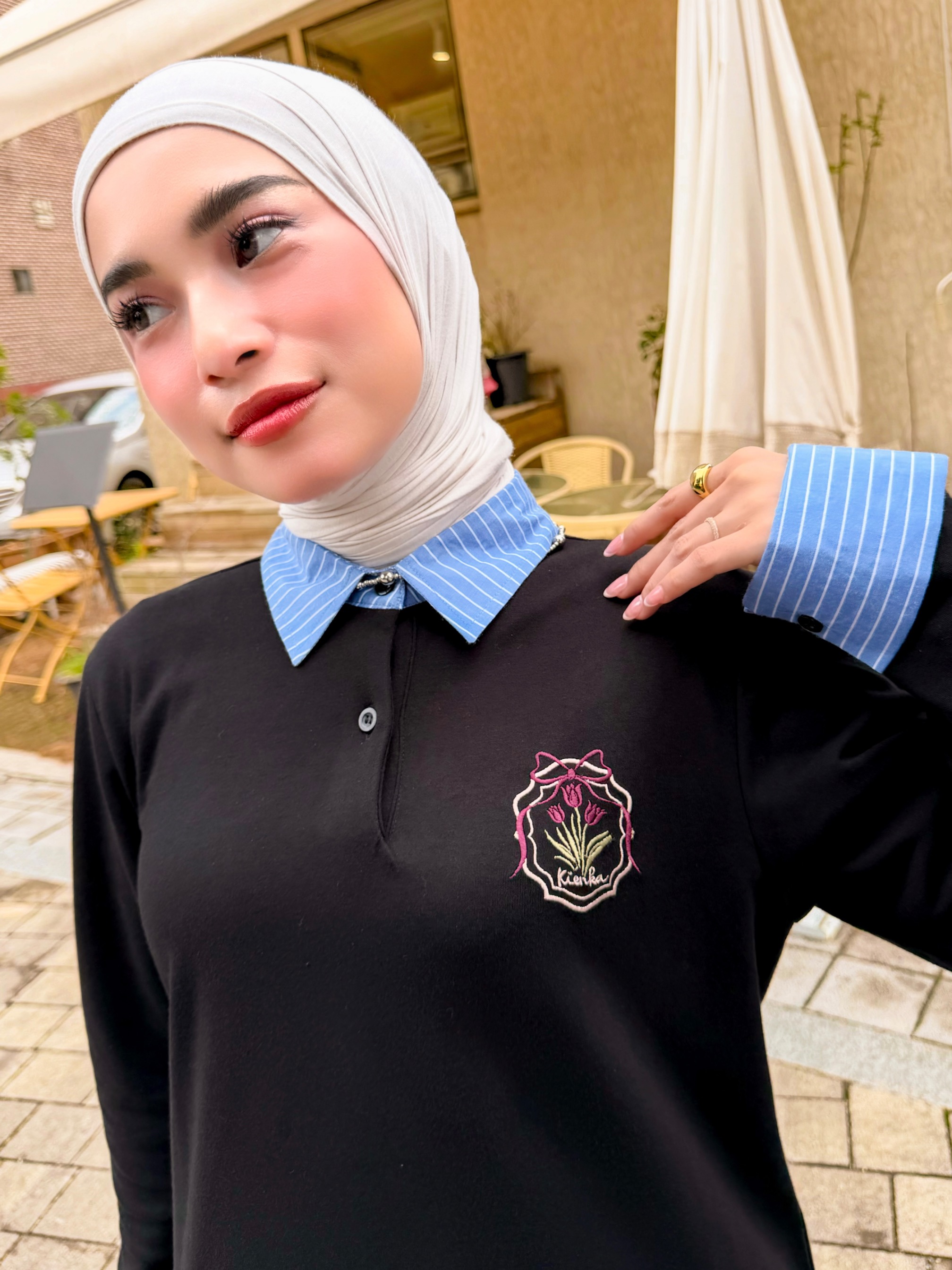 Ryuna Long Sleeve Onyx