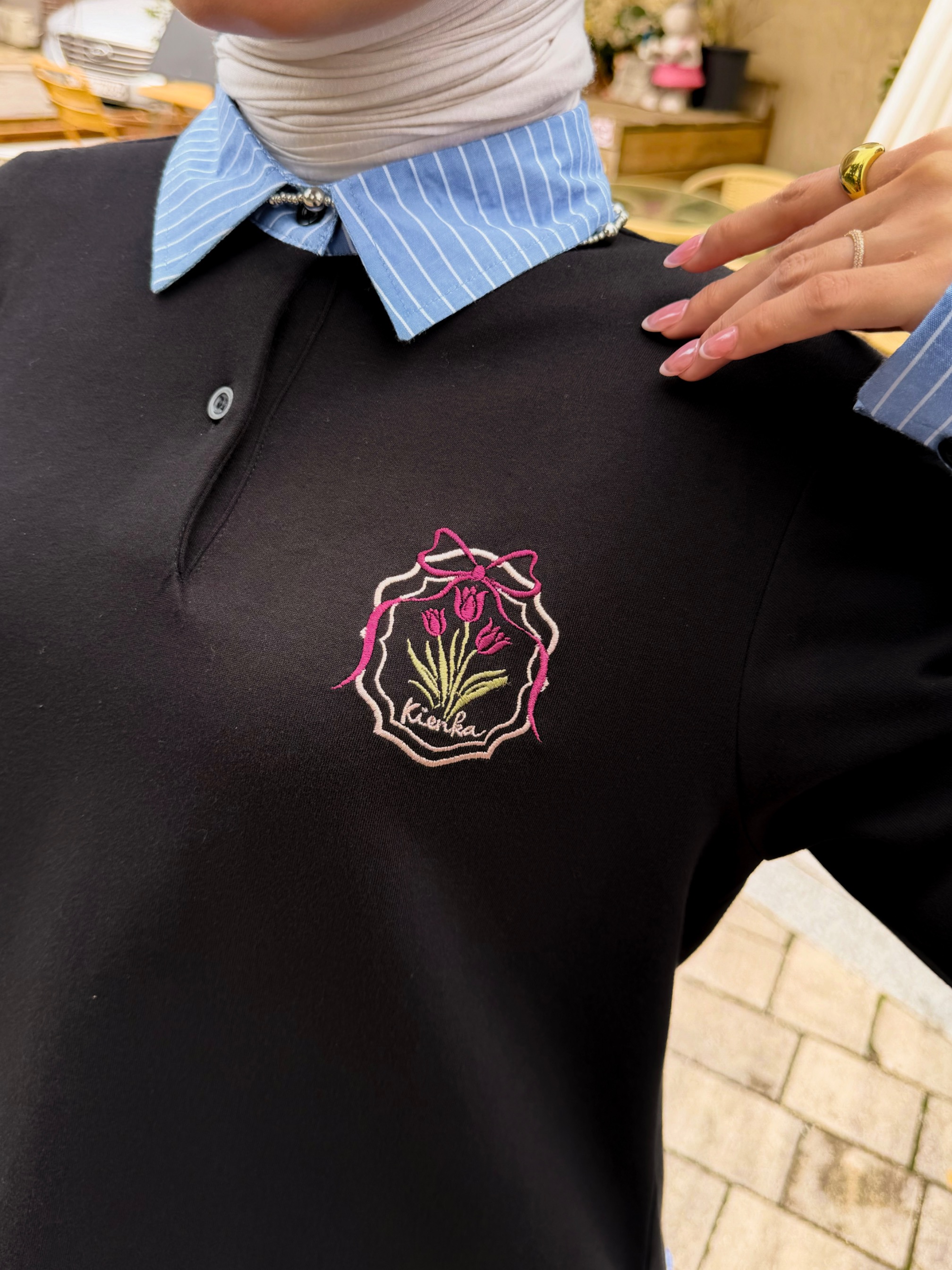 Ryuna Long Sleeve Onyx