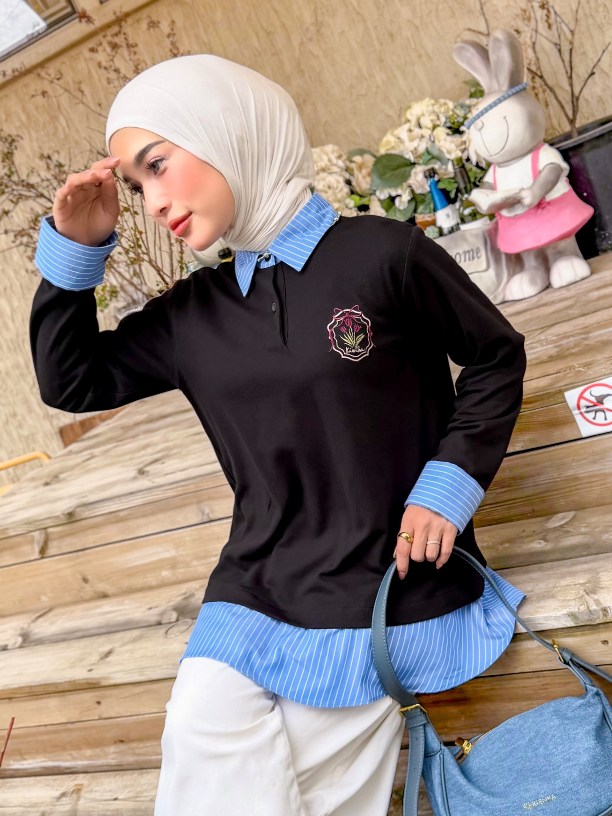 Ryuna Long Sleeve Onyx