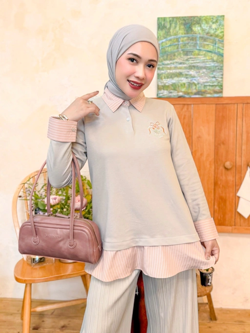 Ryuna Long Sleeve Pewter