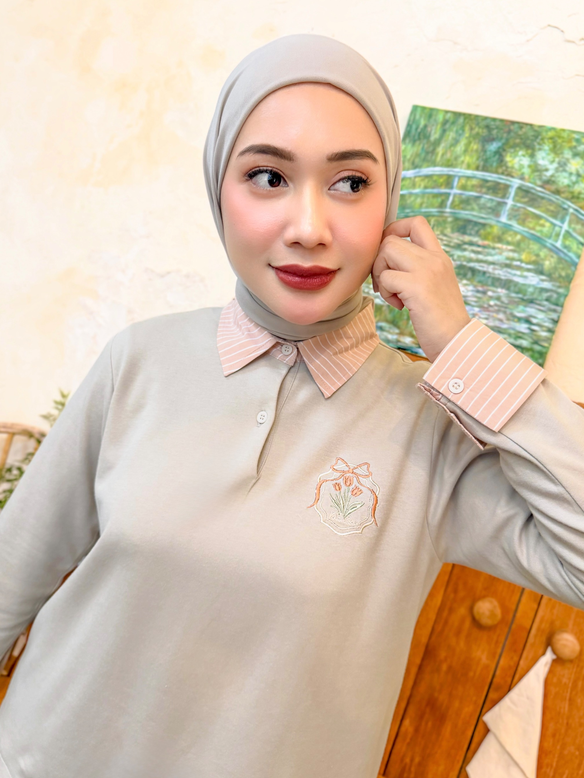 Ryuna Long Sleeve Pewter