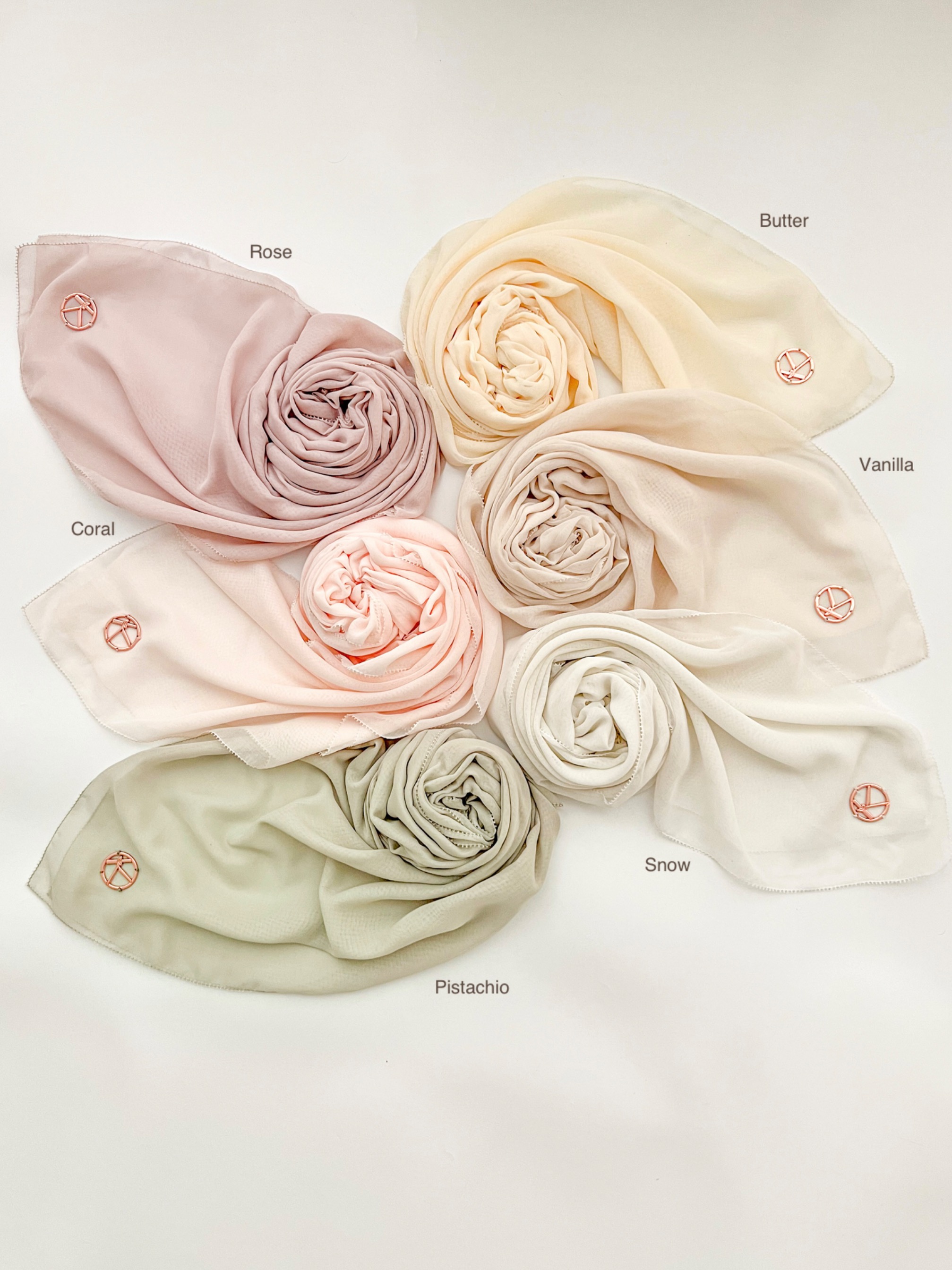 Gea Plain Hijab Khaki