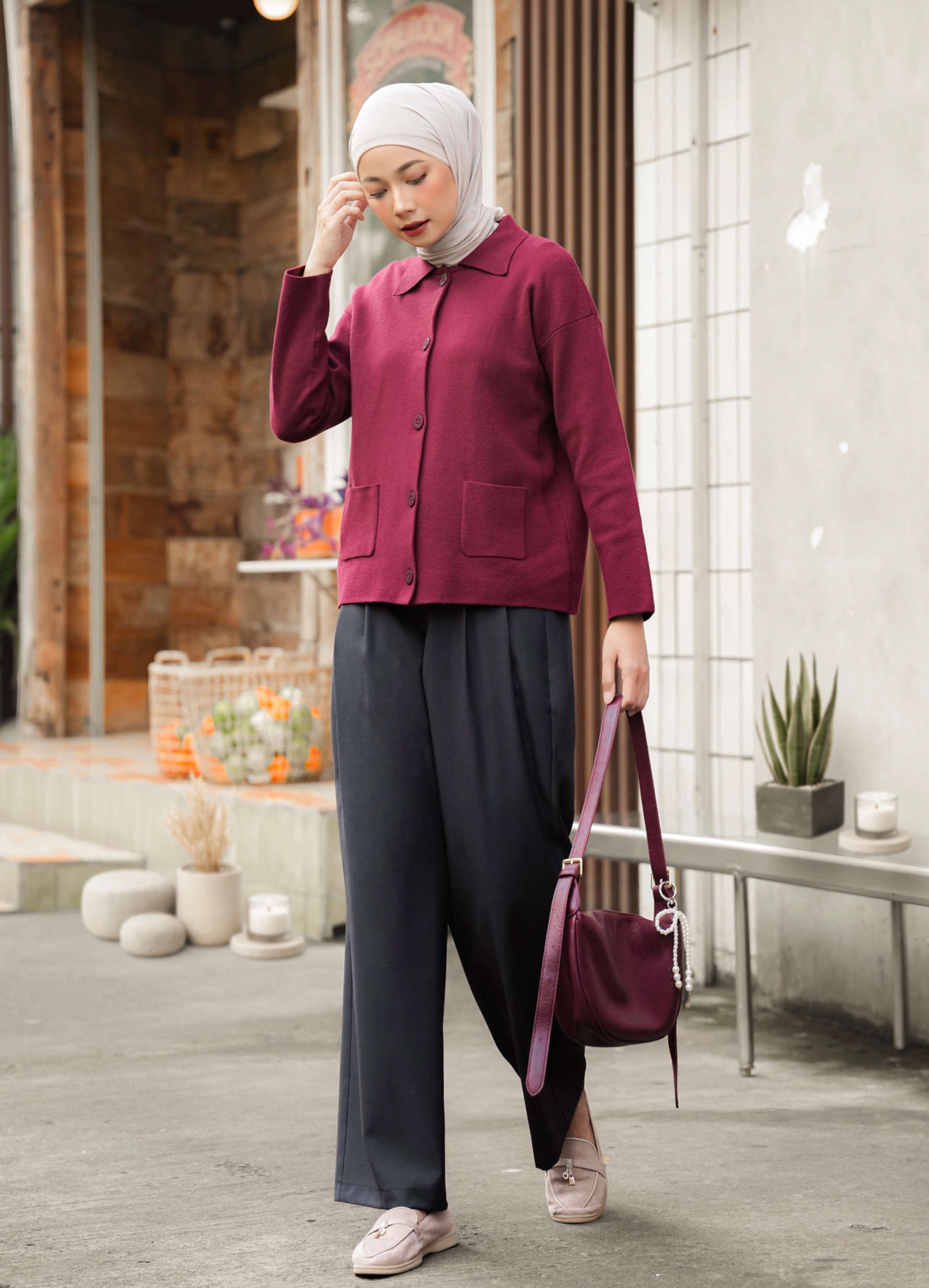 Nika Pants Charcoal