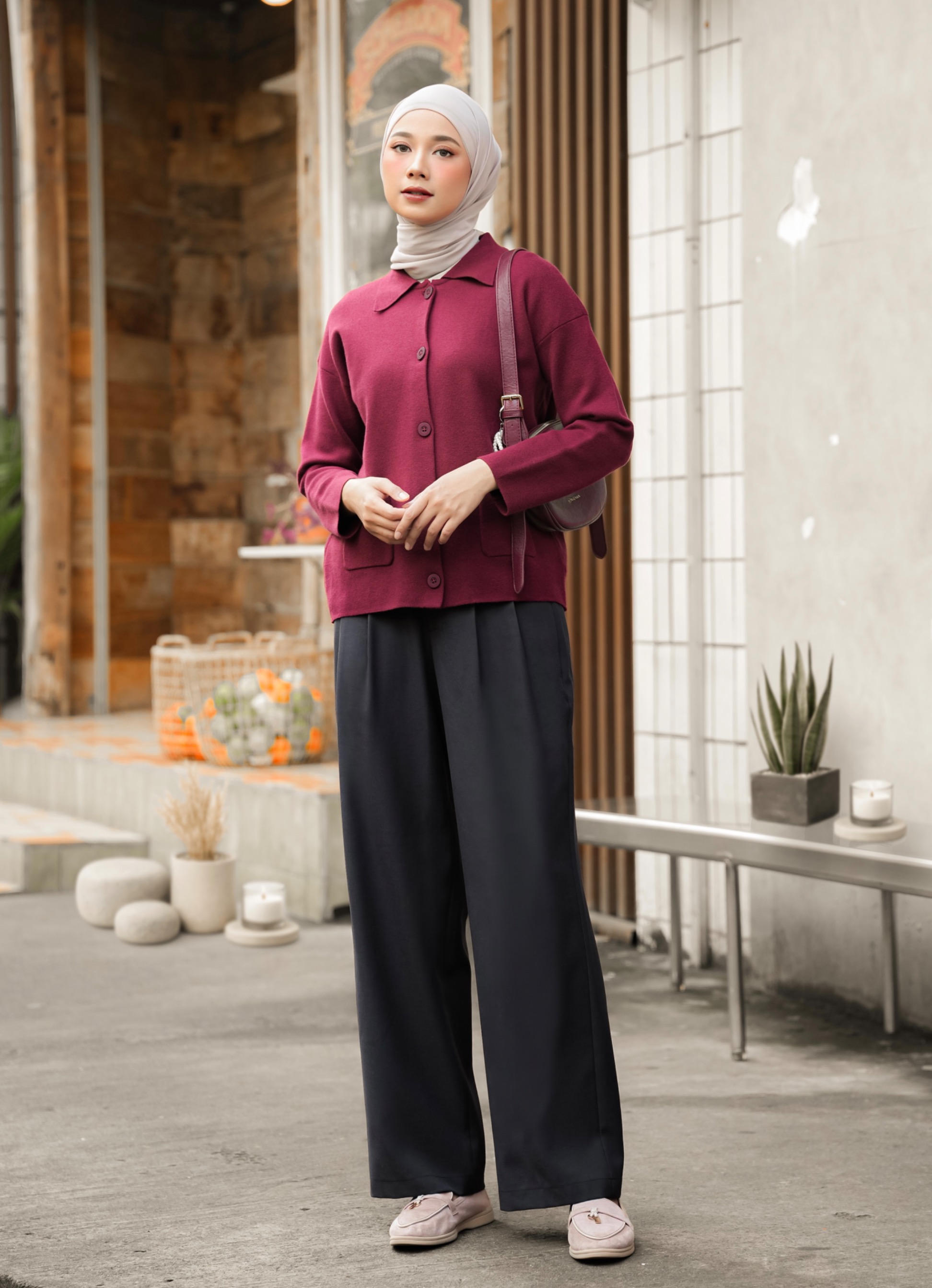 Nika Pants Charcoal