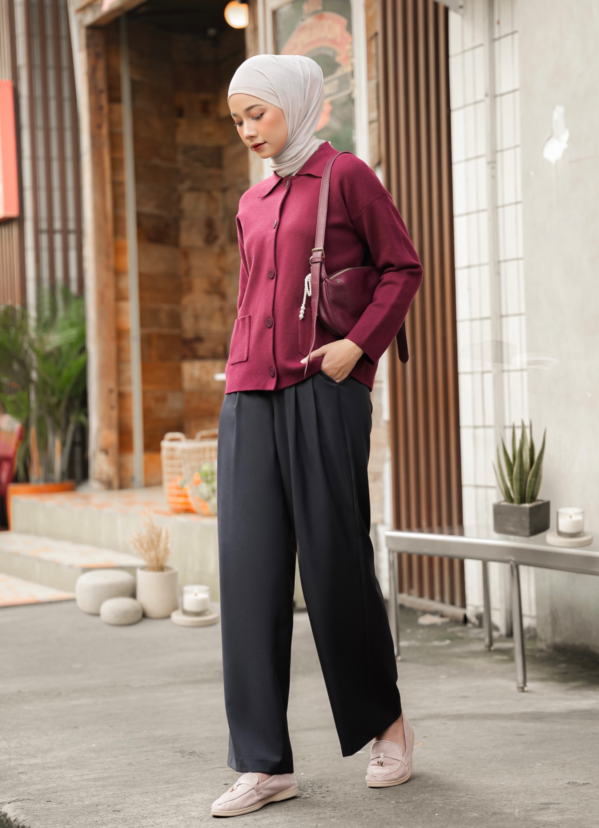 Nika Pants Charcoal