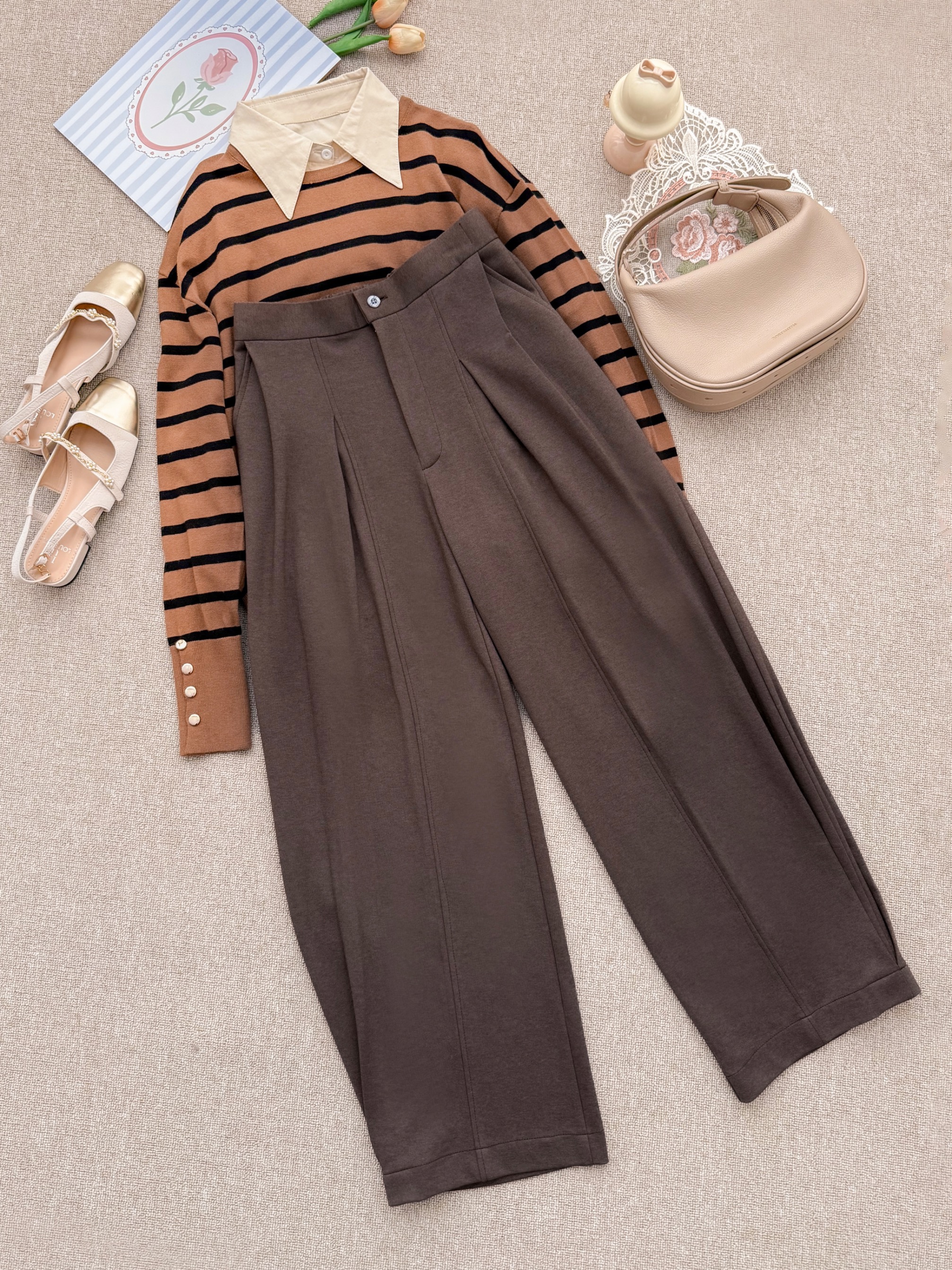Jemma Pants Toffee