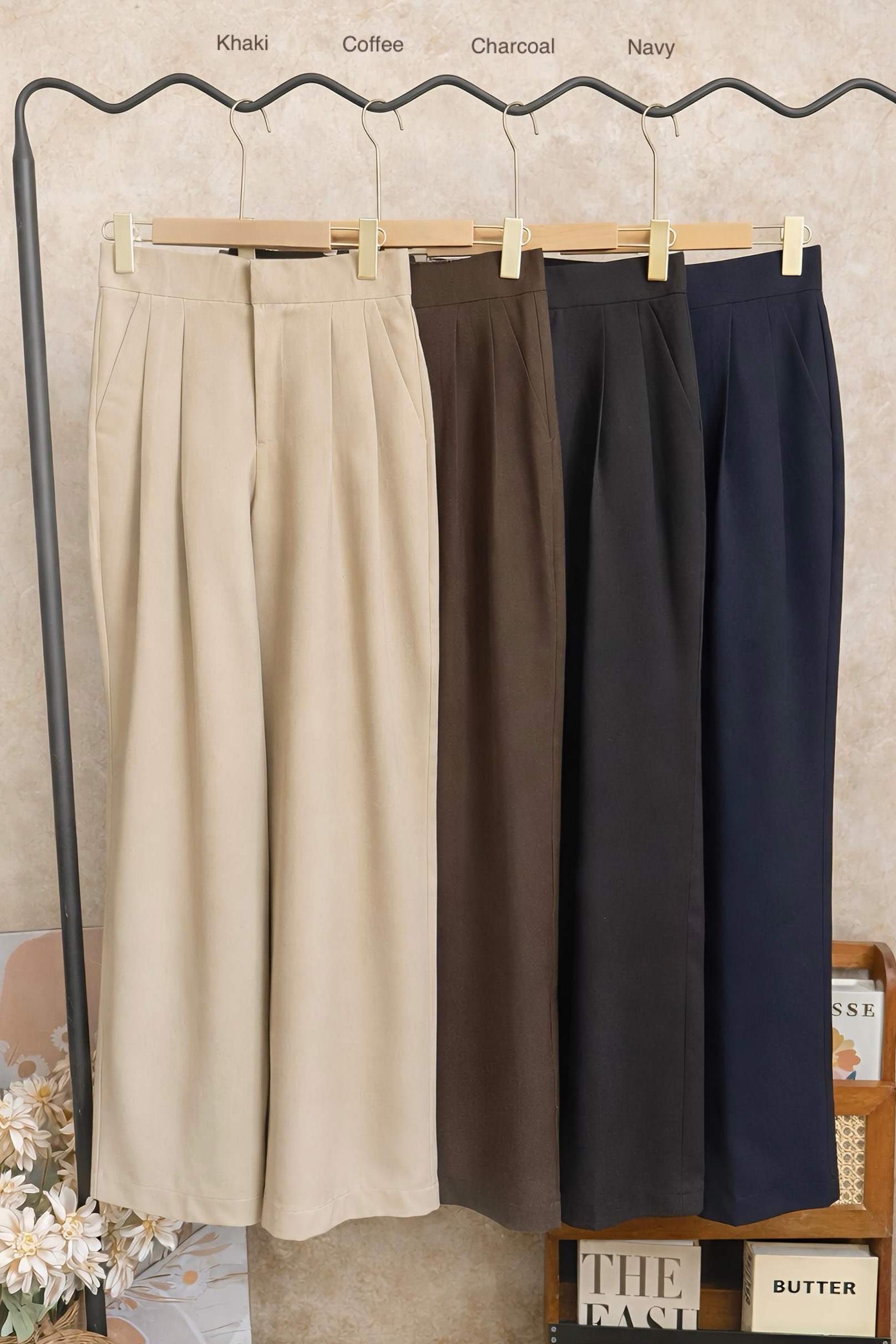 Nika Pants Charcoal