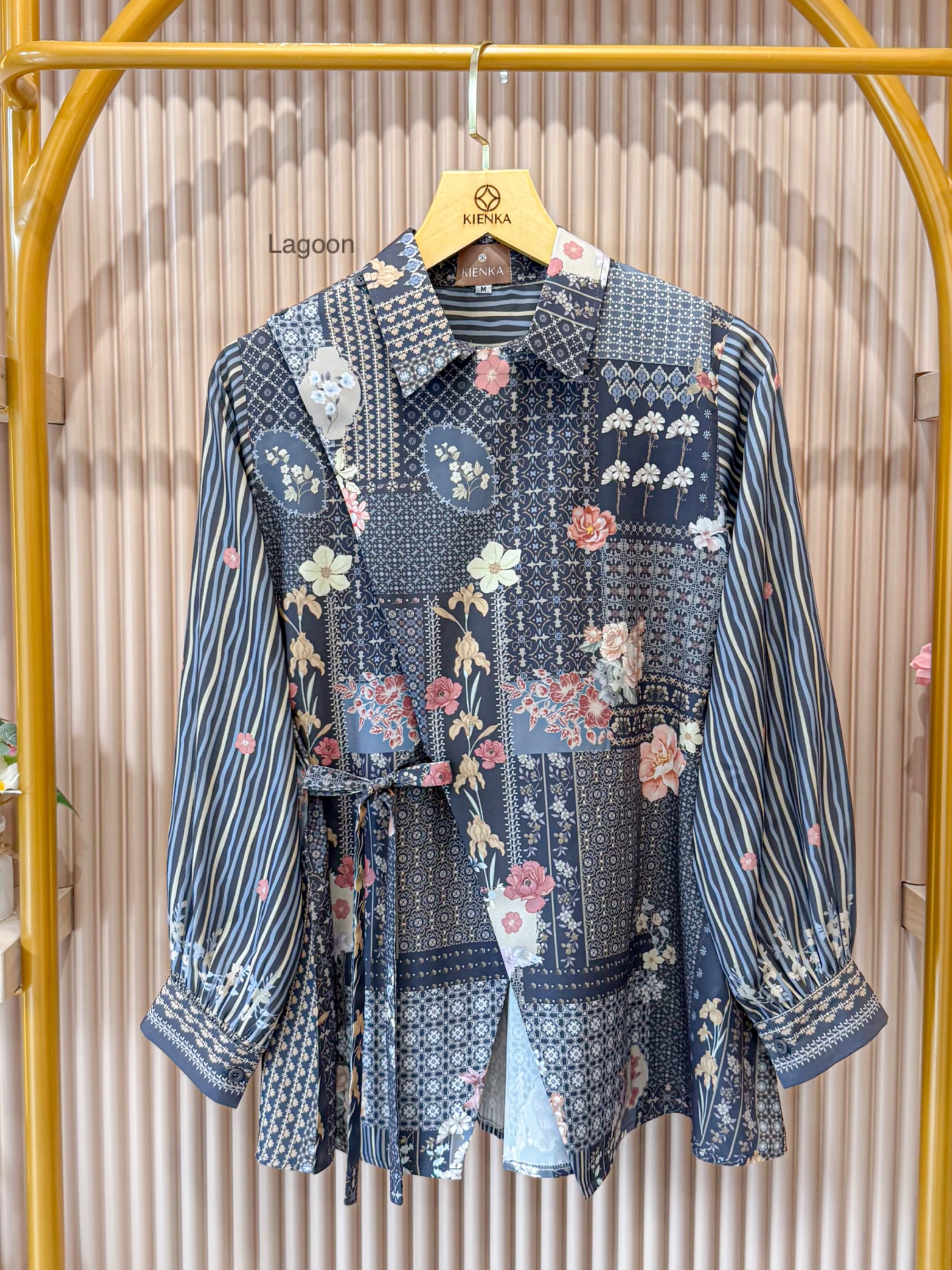 Sadira Blouse Lagoon