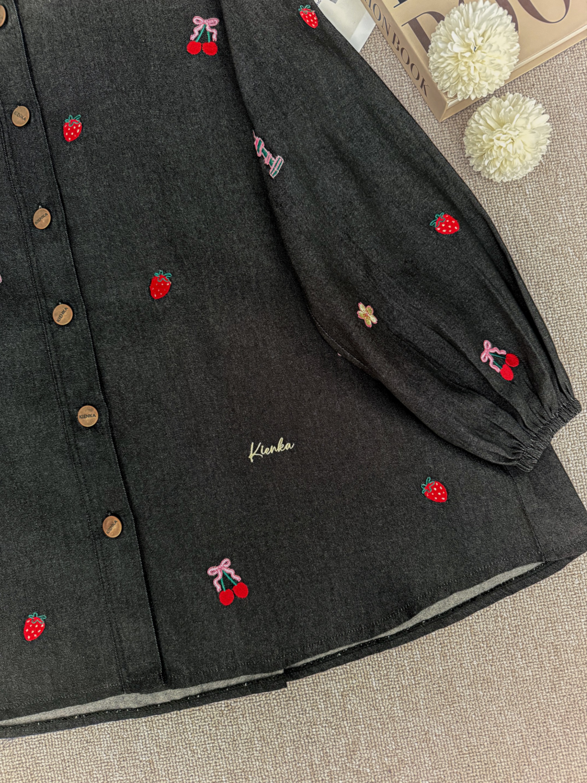 Sola Denim Shirt Onyx