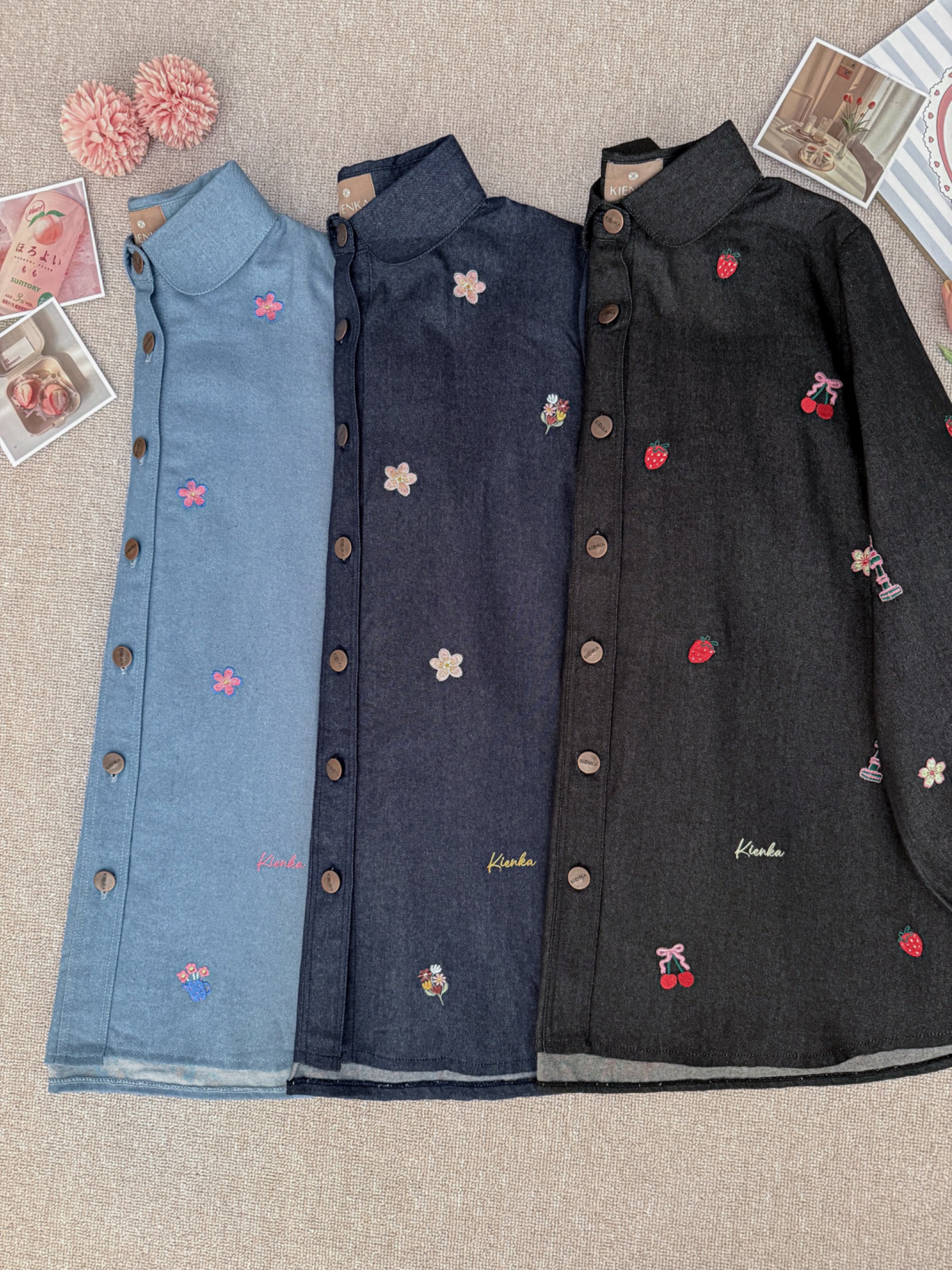 Sola Denim Shirt Onyx
