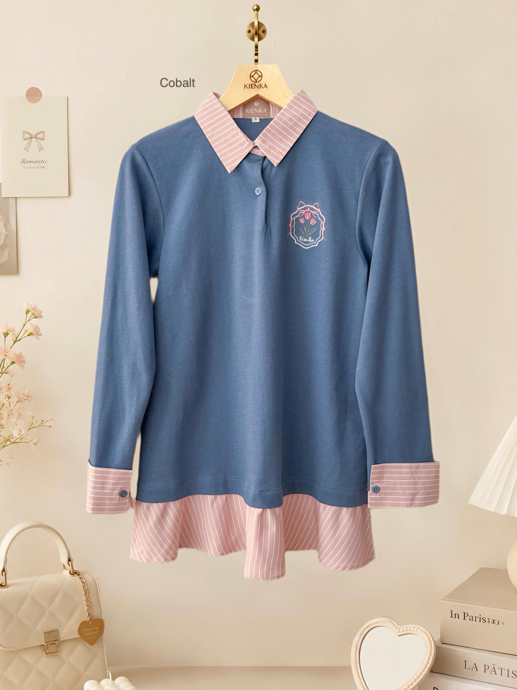 Ryuna Long Sleeve Cobalt