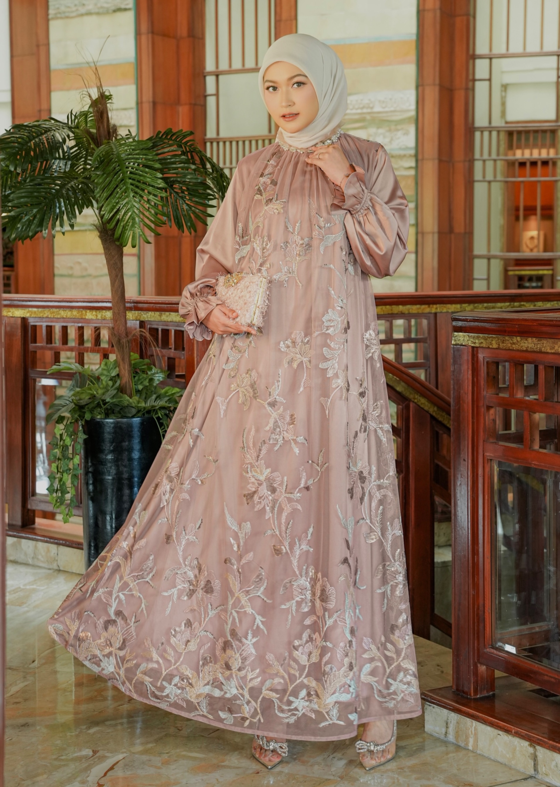 Seradina Dress Ibu Mauve