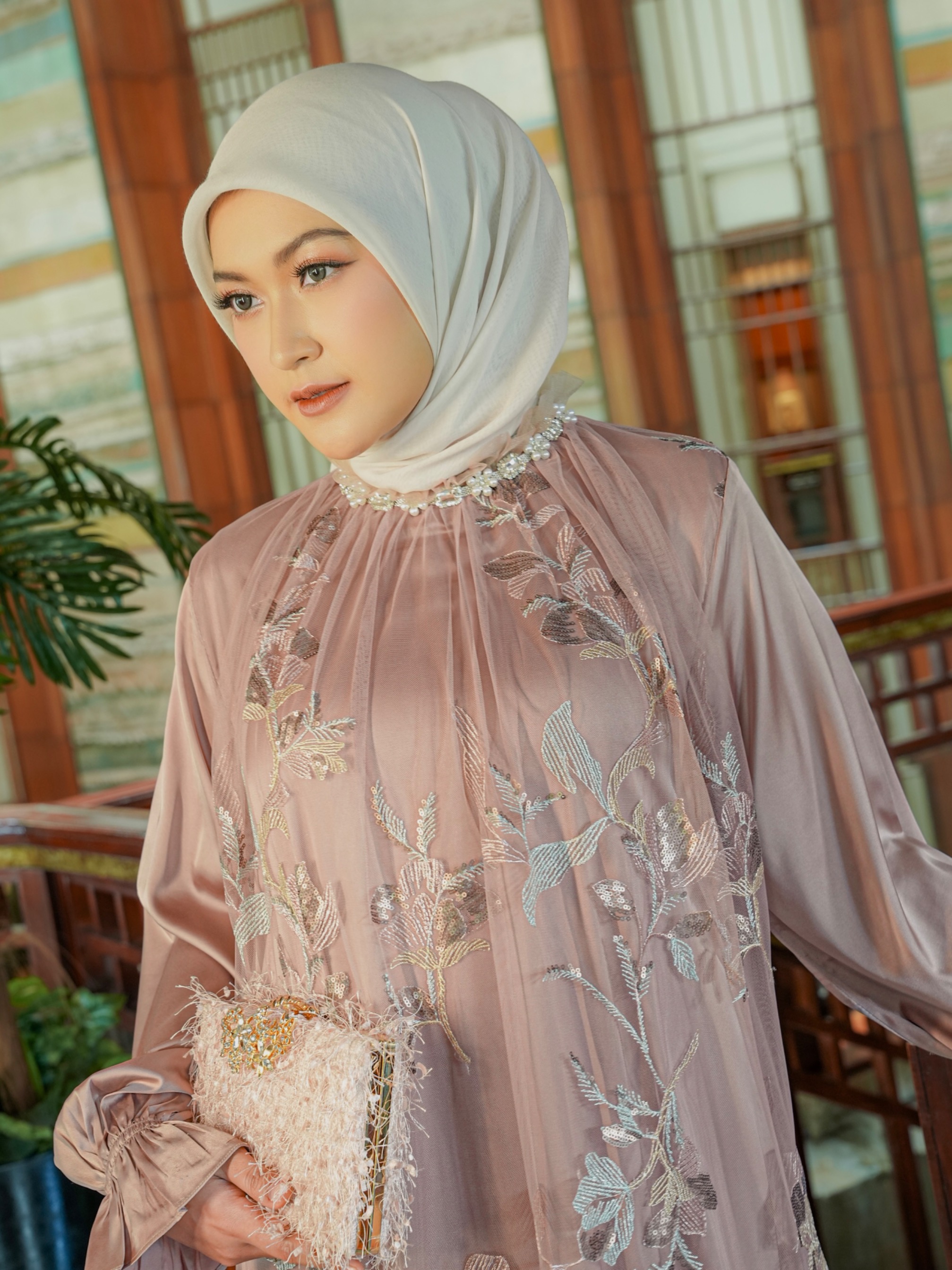 Seradina Dress Ibu Mauve
