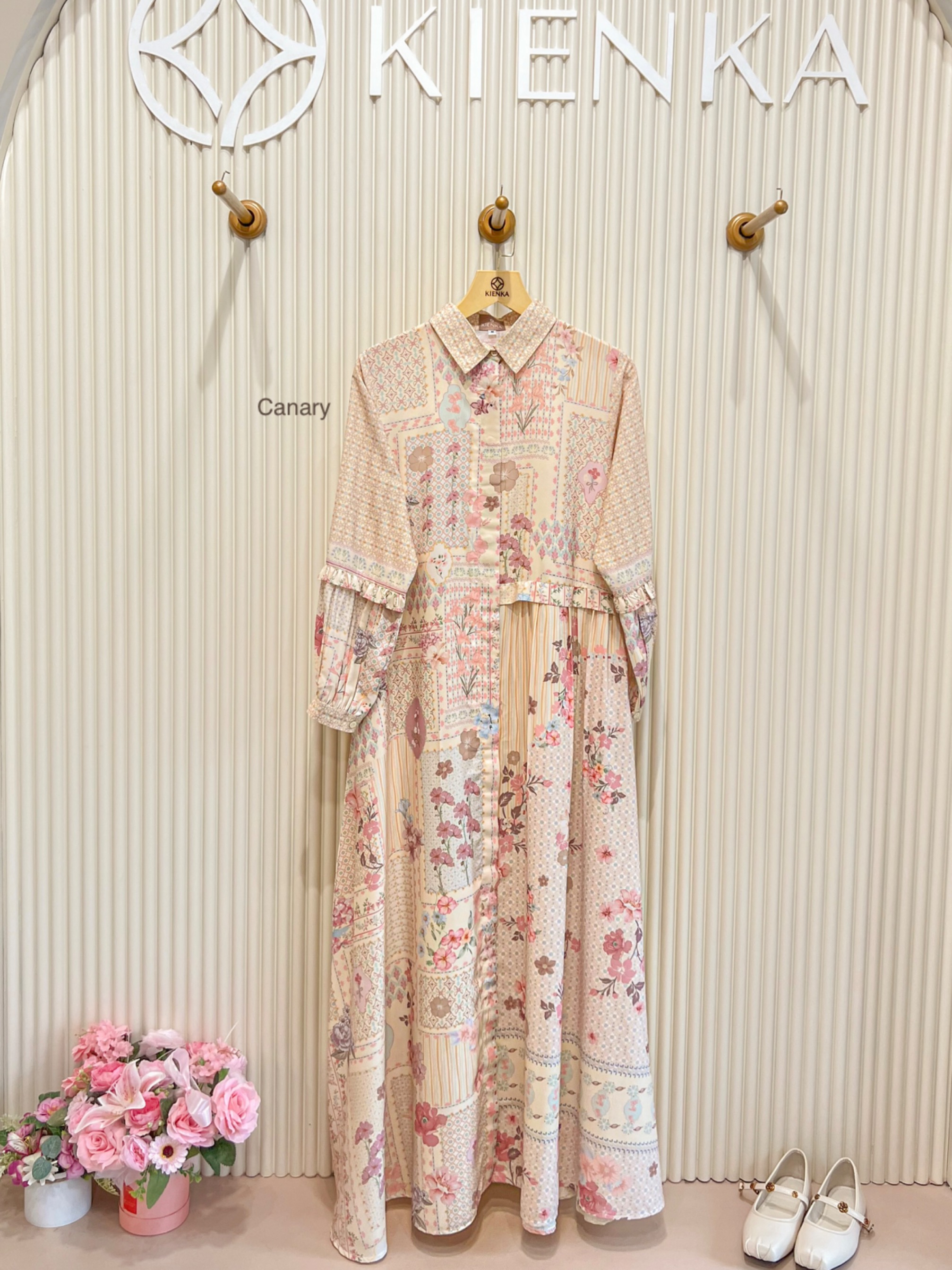 Sadira Dress Canary