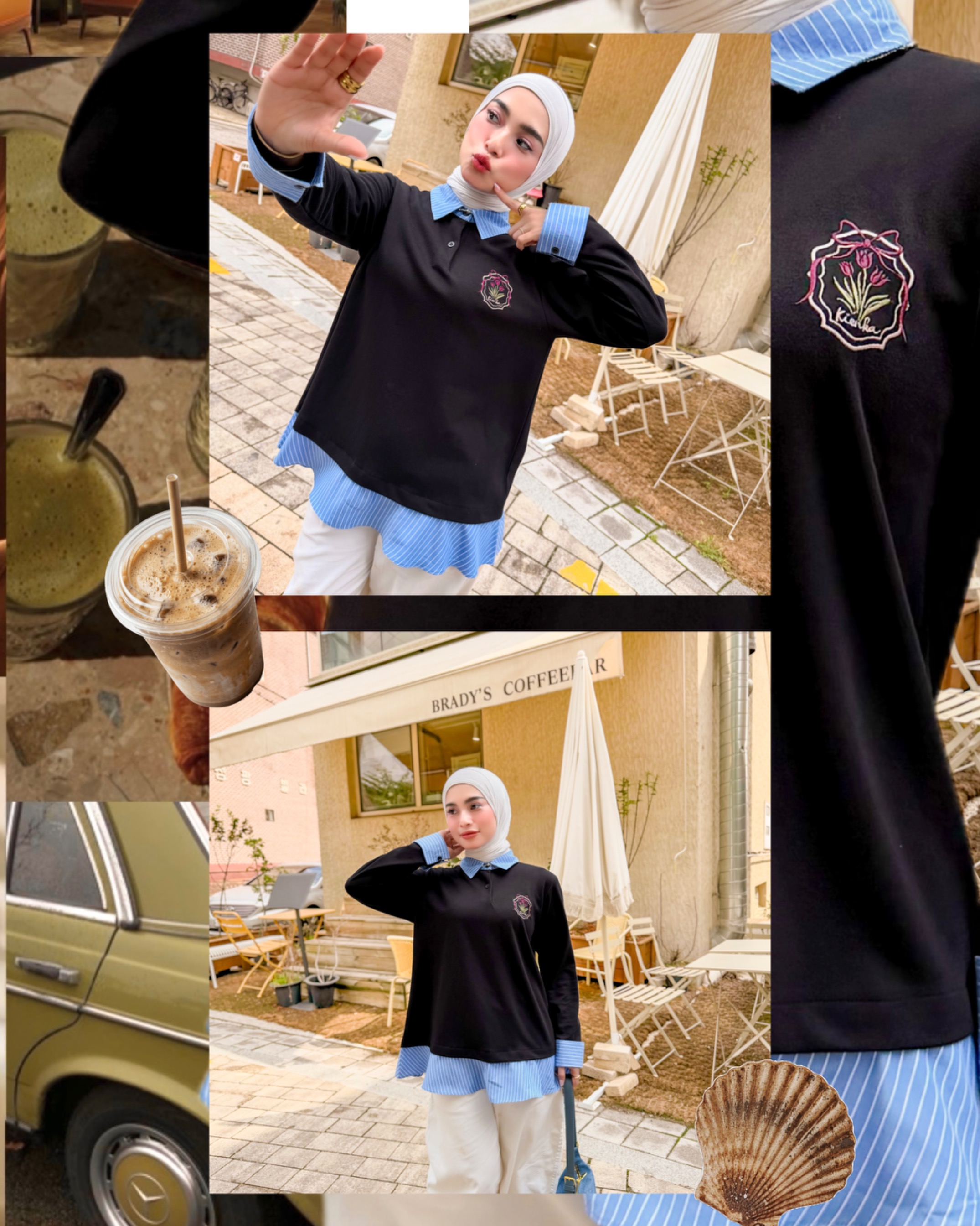 Ryuna Long Sleeve Onyx
