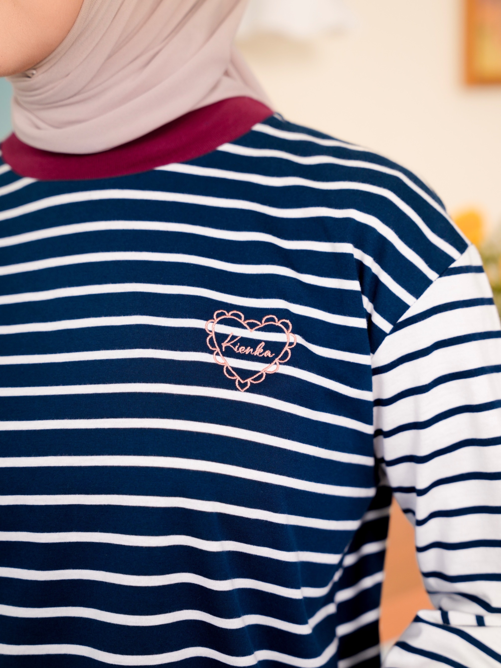 Sera Stripe Longsleeve Navy