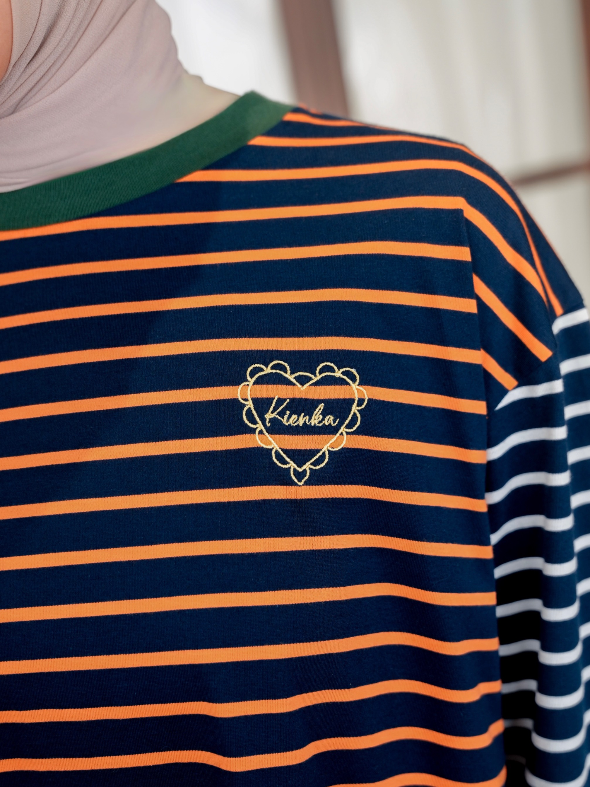 Sera Stripe Longsleeve Indigo
