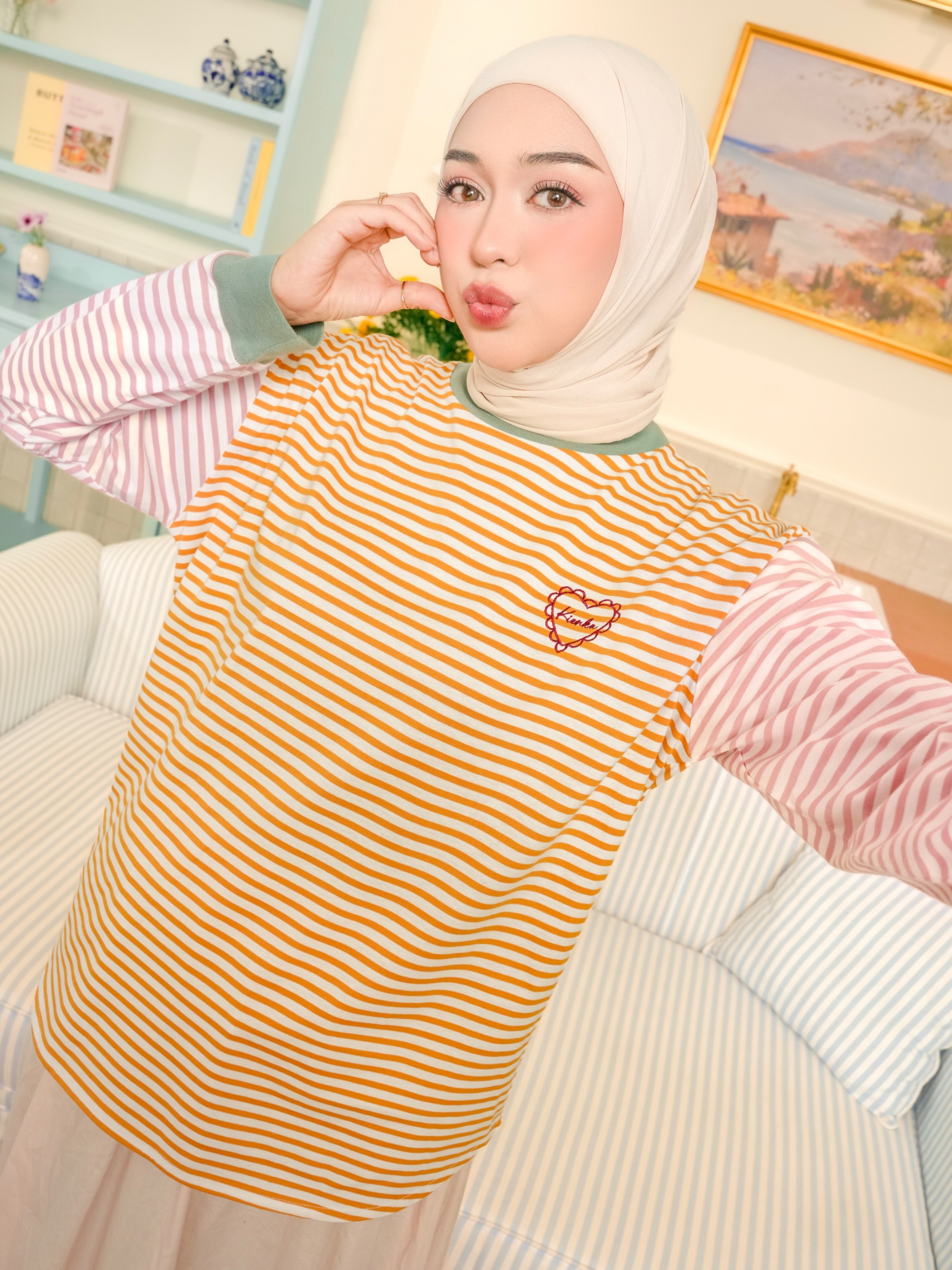 Sera Stripe Longsleeve Sunny