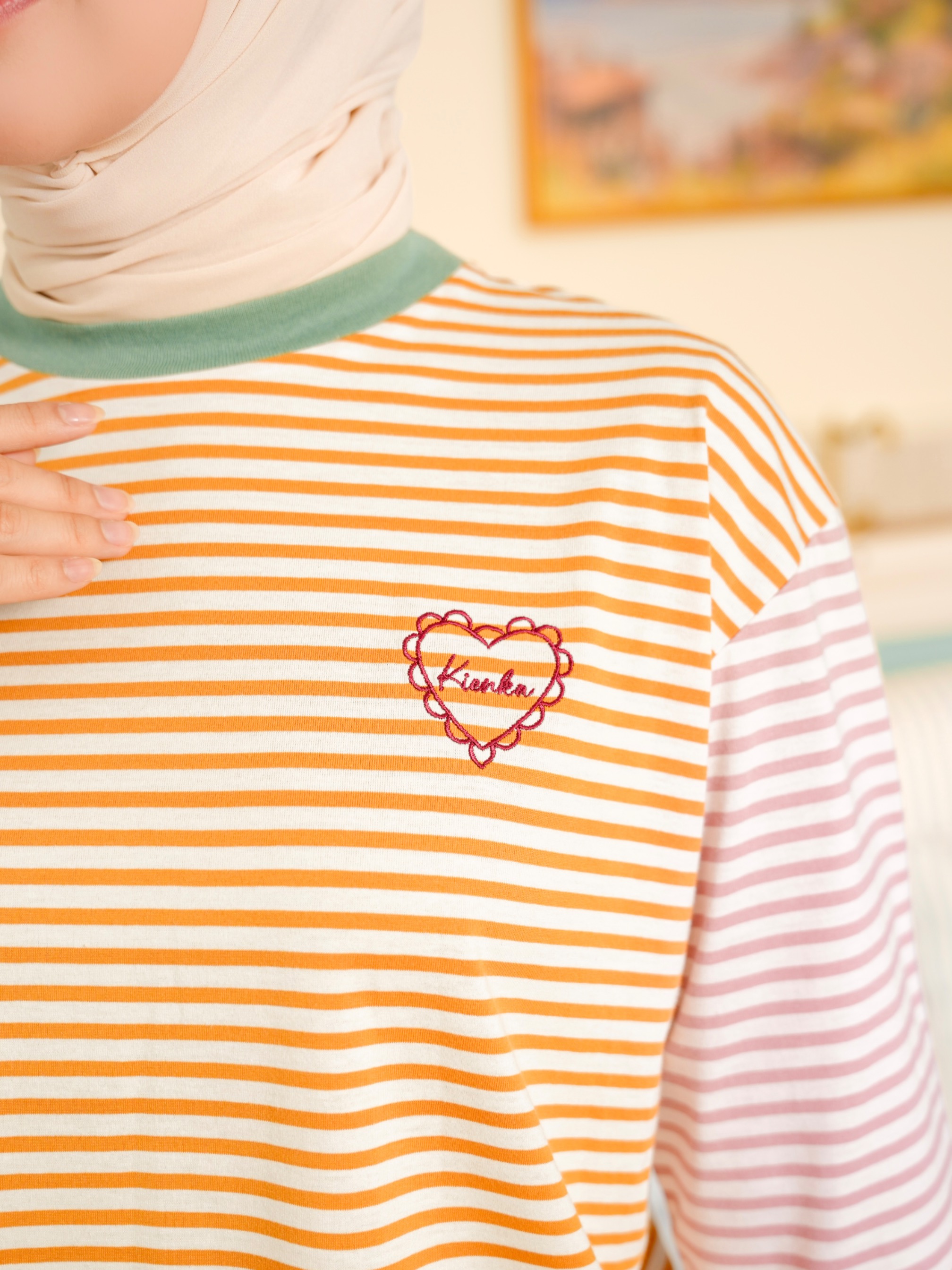Sera Stripe Longsleeve Sunny