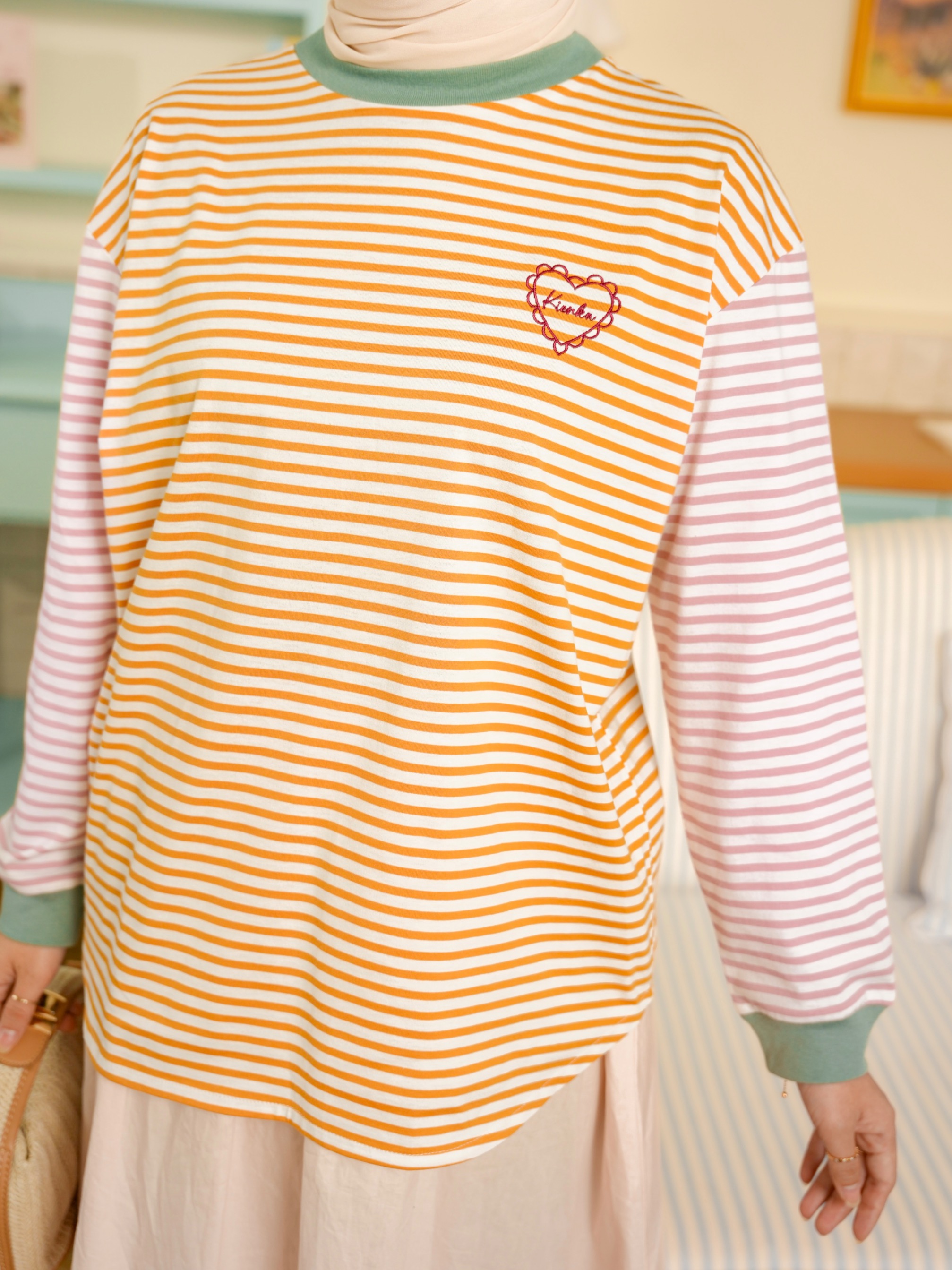 Sera Stripe Longsleeve Sunny