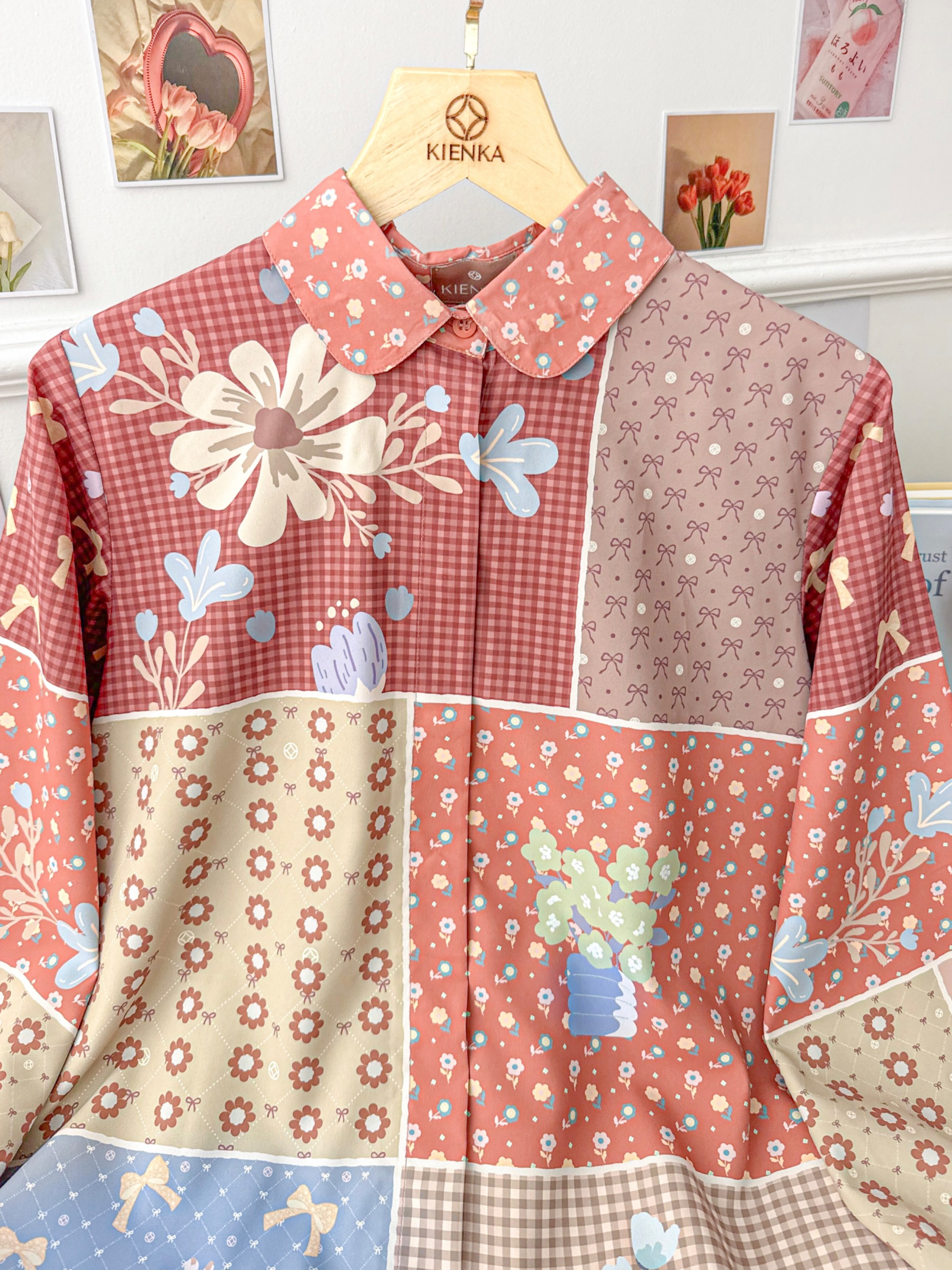 Seiya Blouse Terracotta