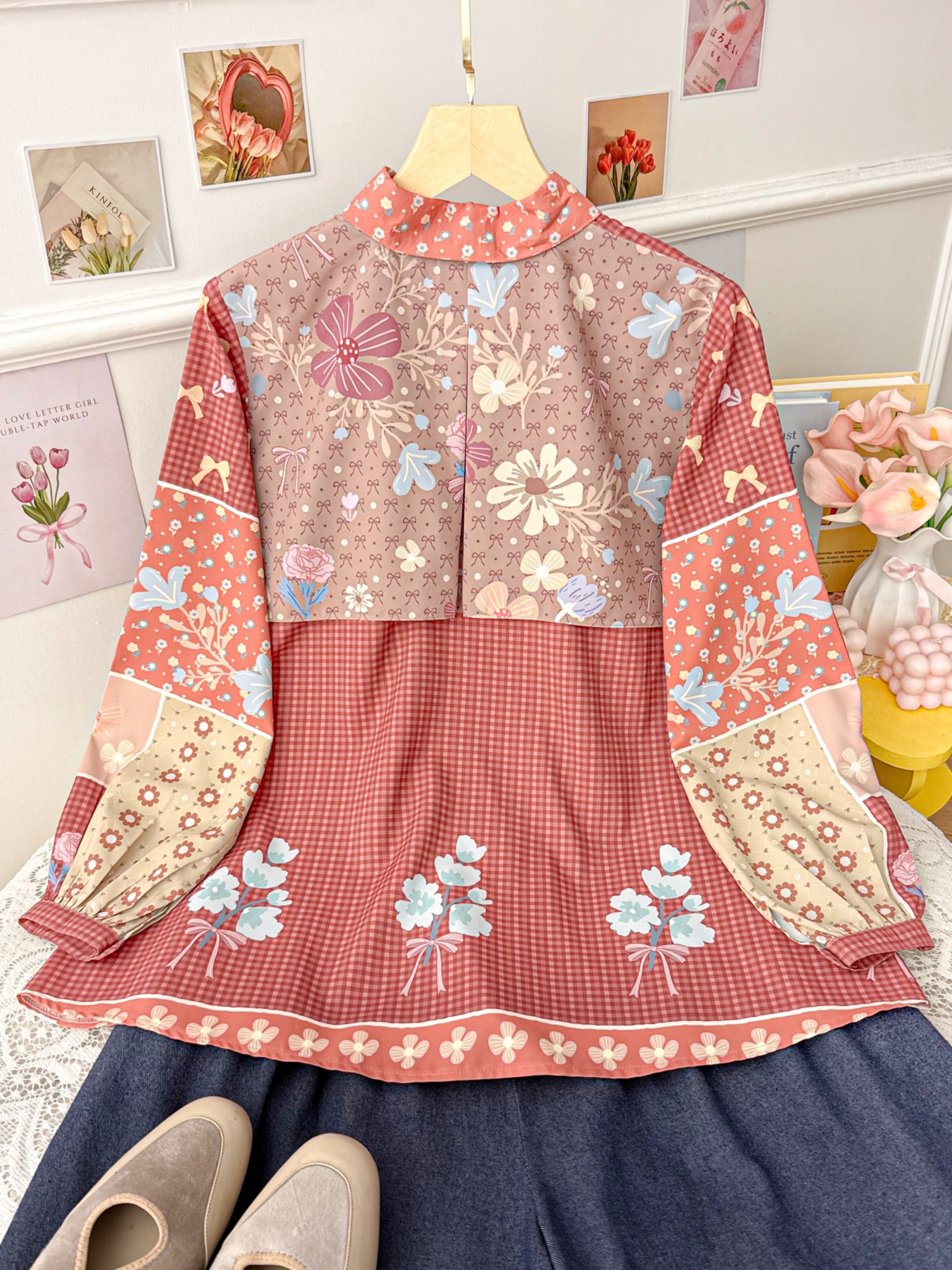 Seiya Blouse Terracotta