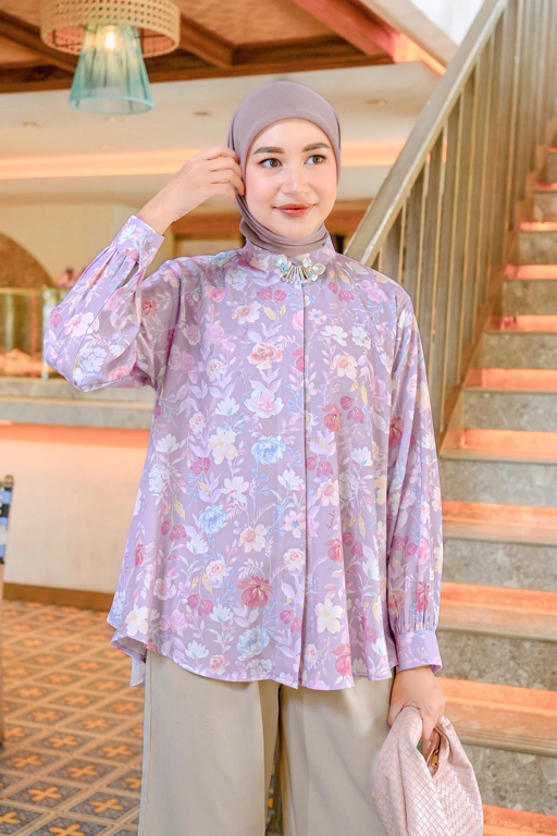 Image of Ayana Daily Shirt Orchid