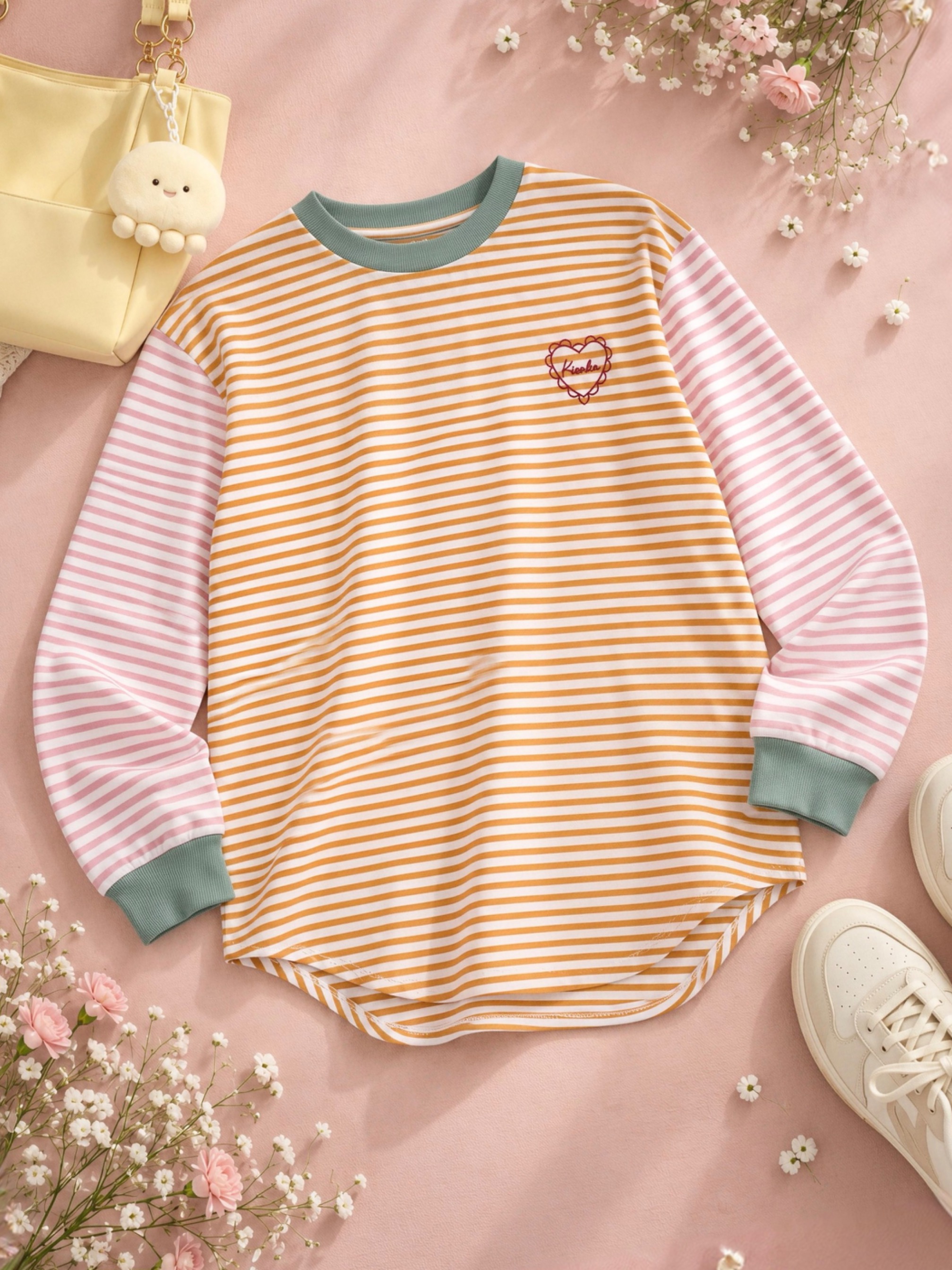 Sera Stripe Longsleeve Sunny