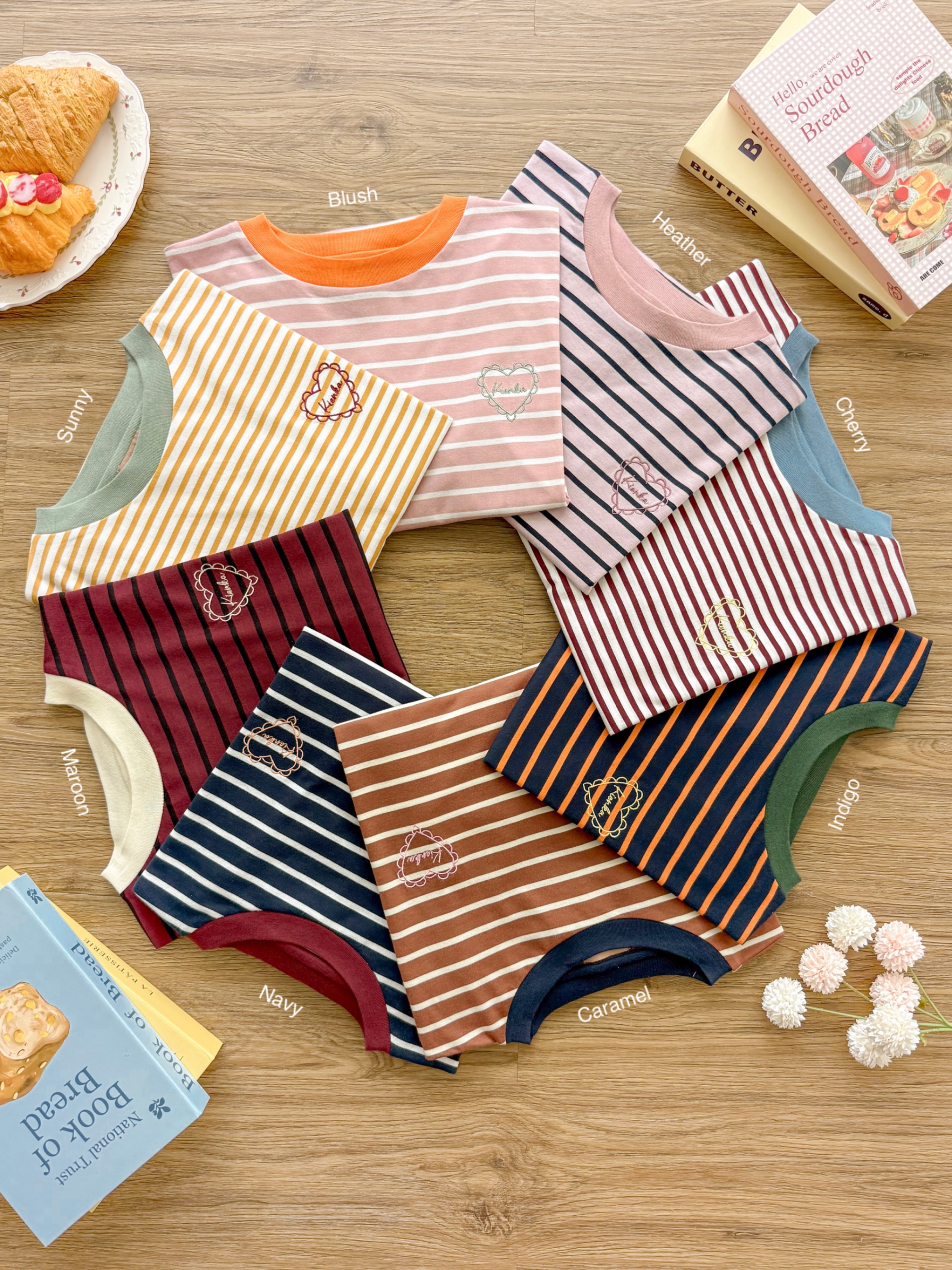Sera Stripe Longsleeve Heather
