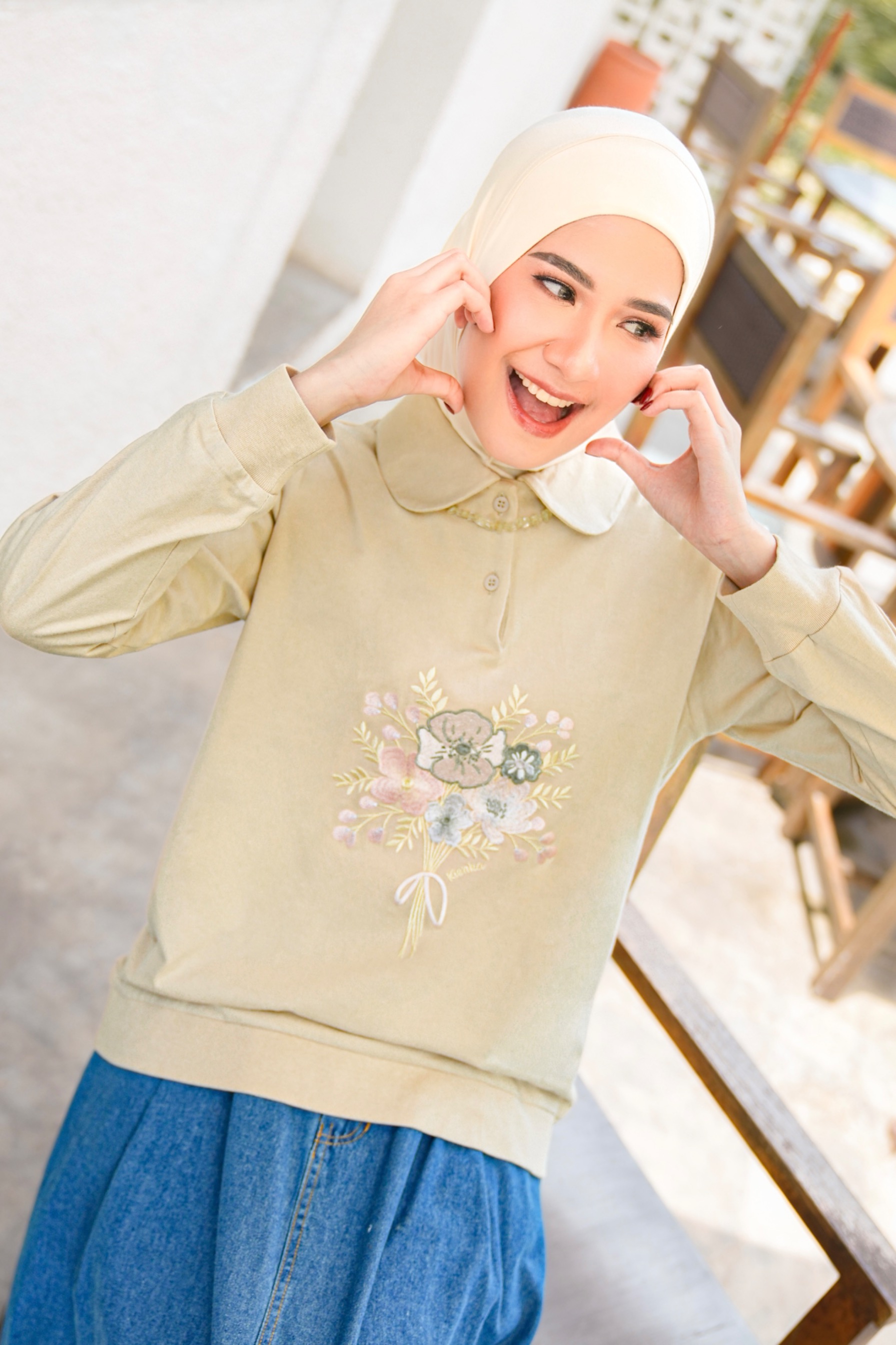 Kiyo Shirt Latte