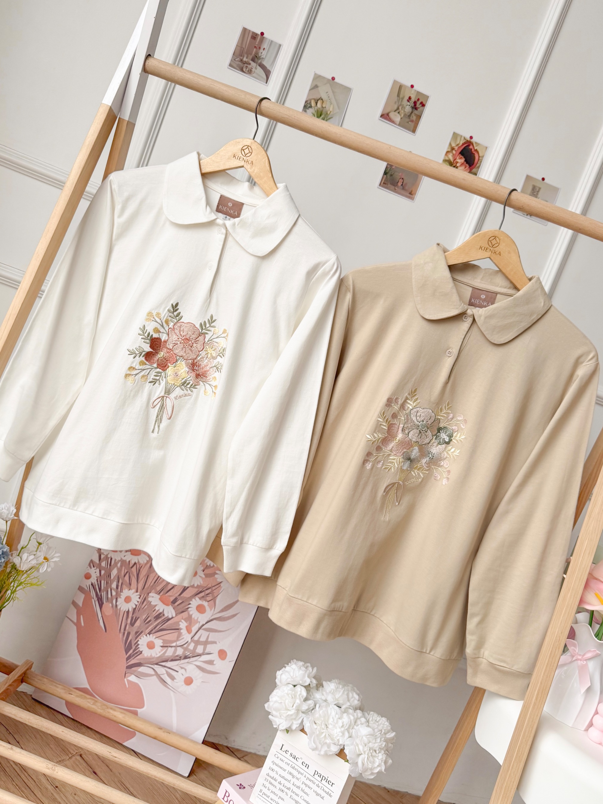 Kiyo Shirt Latte