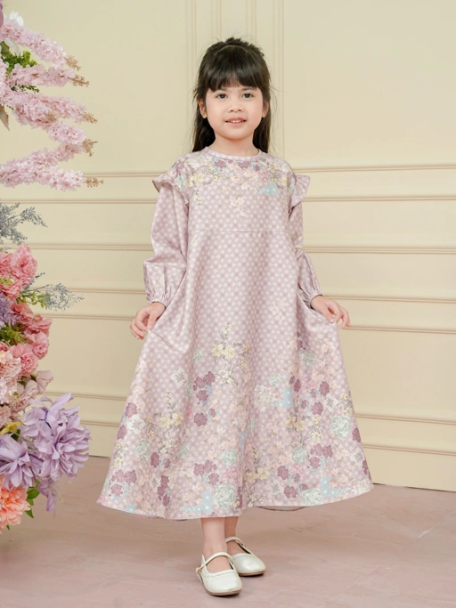 Image of Ansaira Dress Anak Mauve
