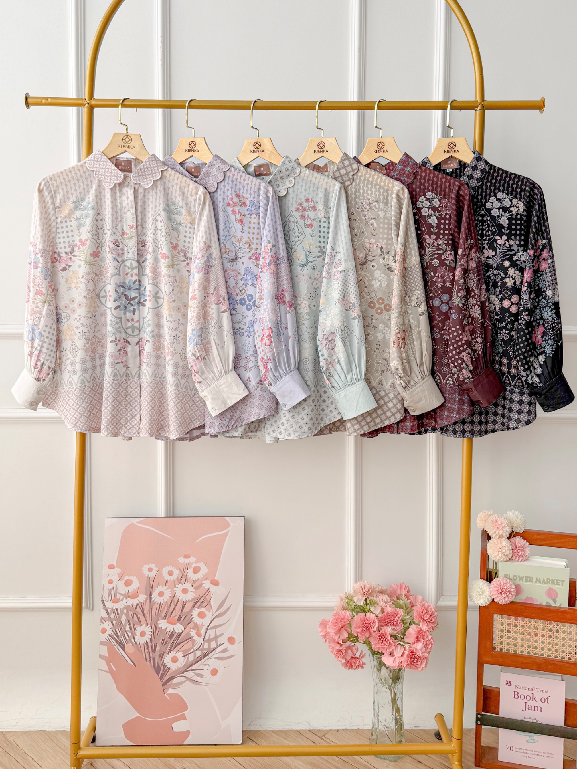 Aurelie Blouse Mahogany