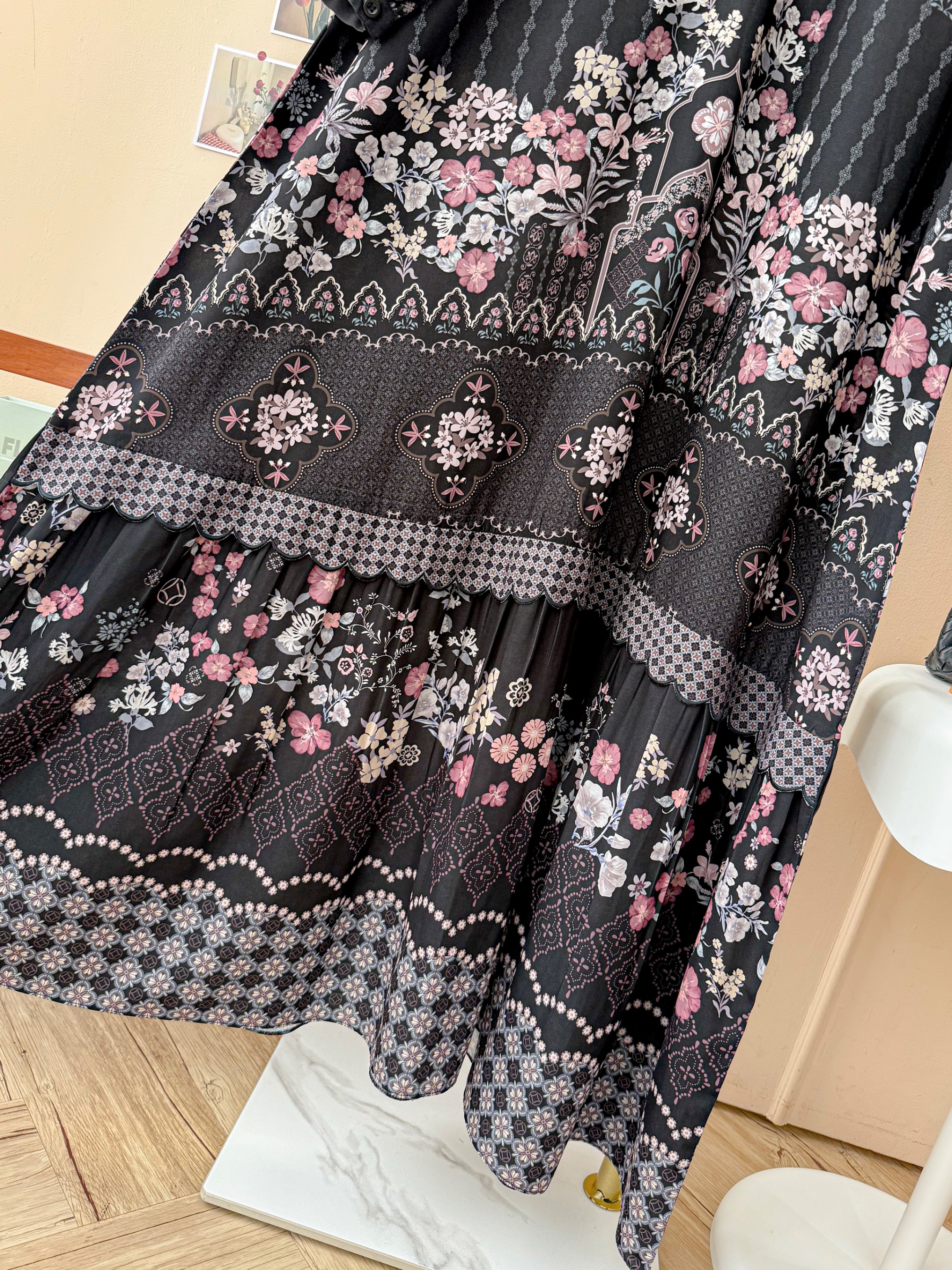Aurelie Dress Ebony 