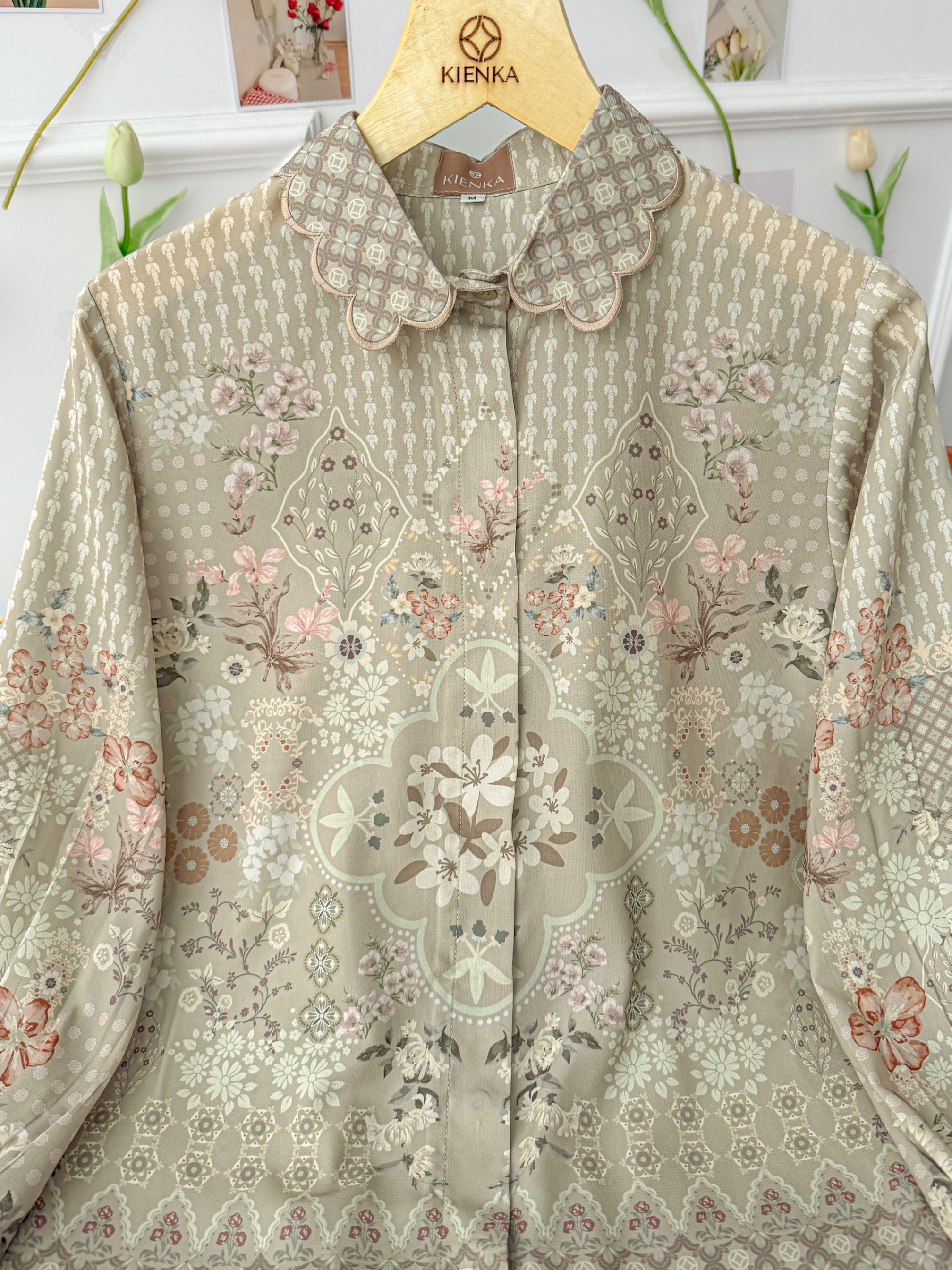 Aurelie Blouse Sage