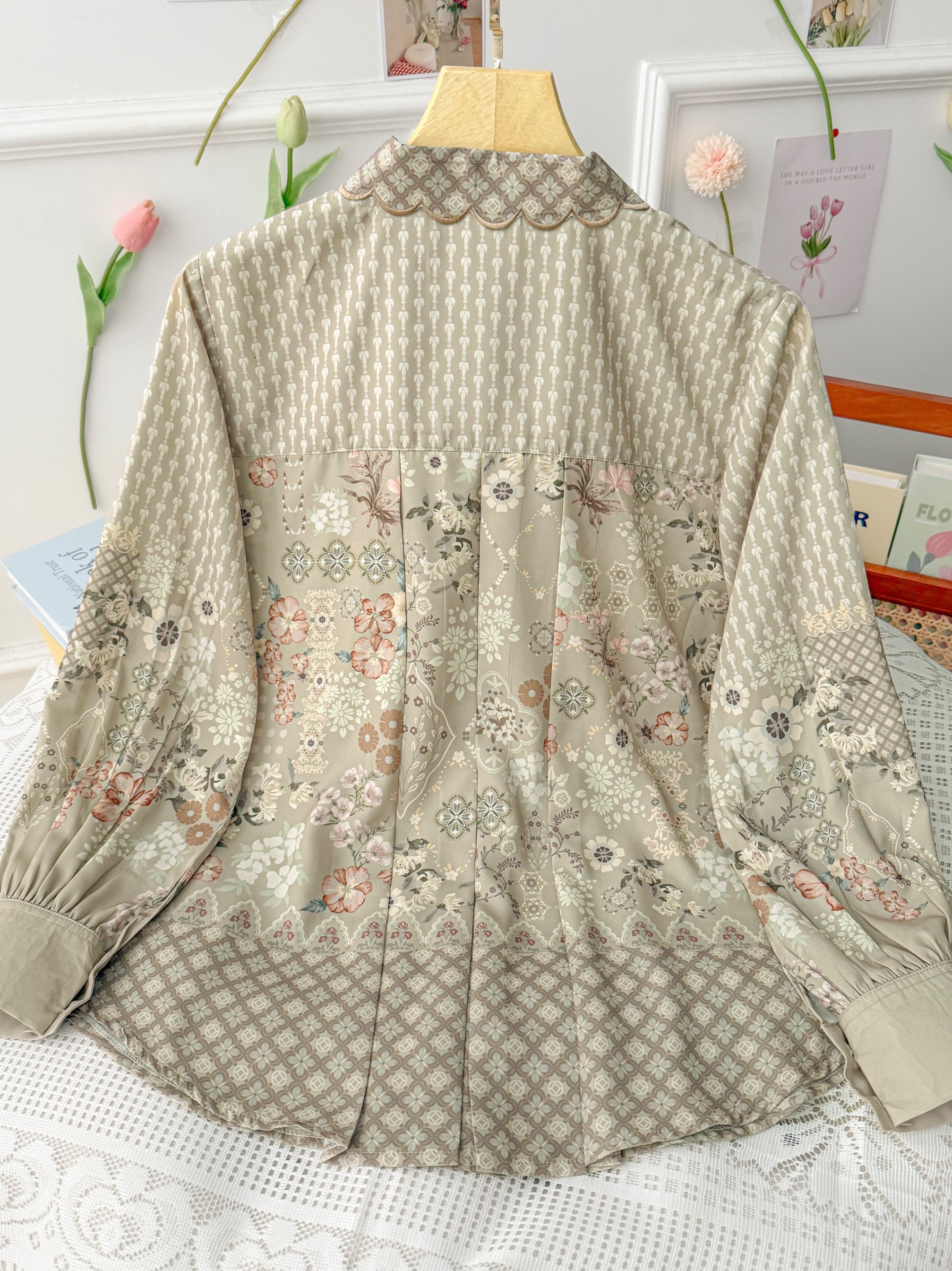 Aurelie Blouse Sage