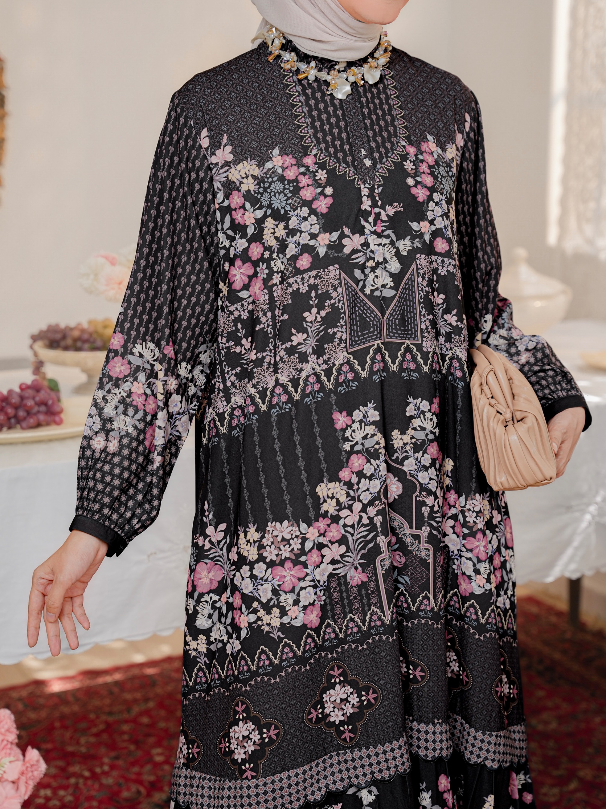 Aurelie Dress Ebony 