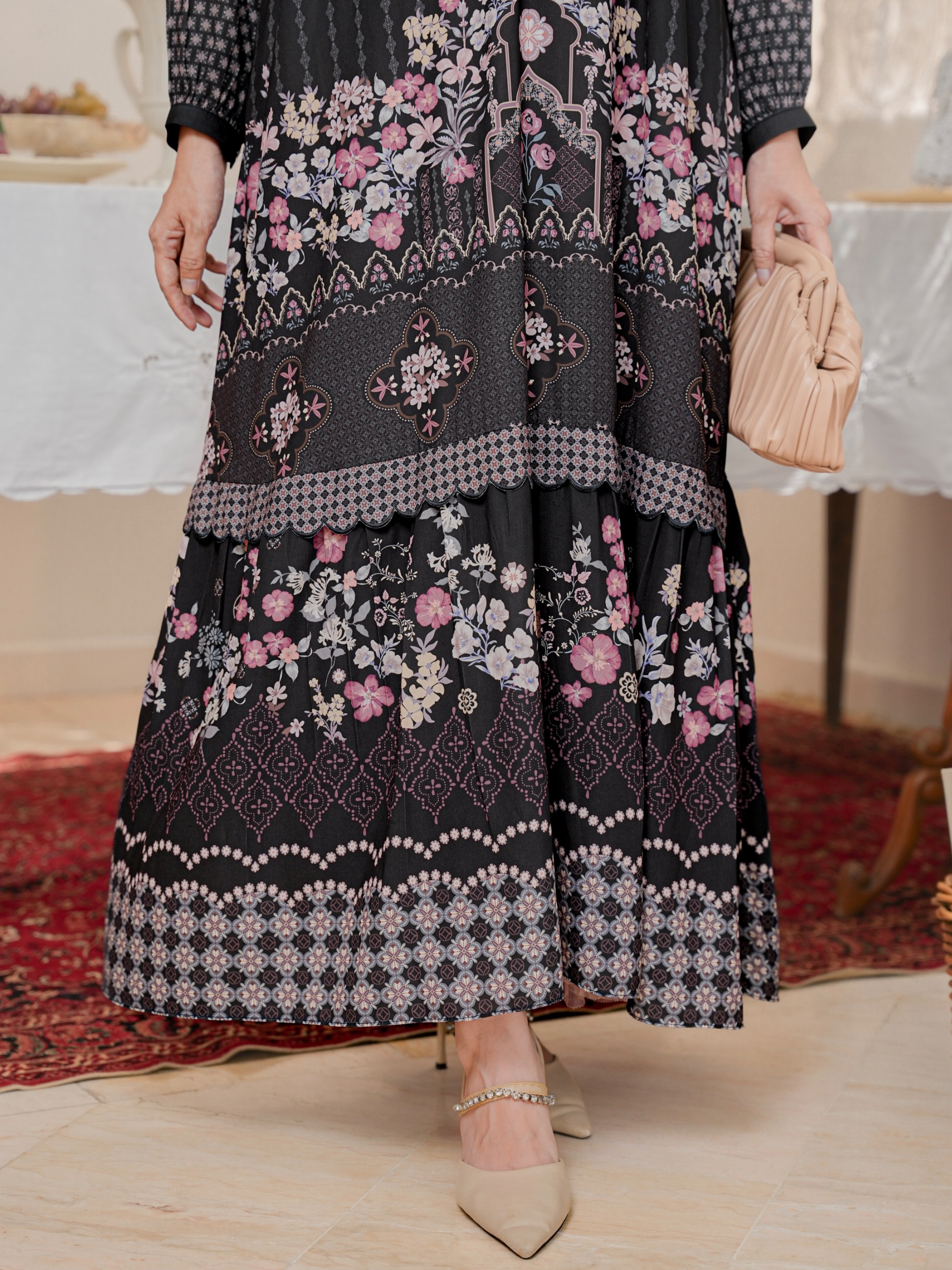 Aurelie Dress Ebony 
